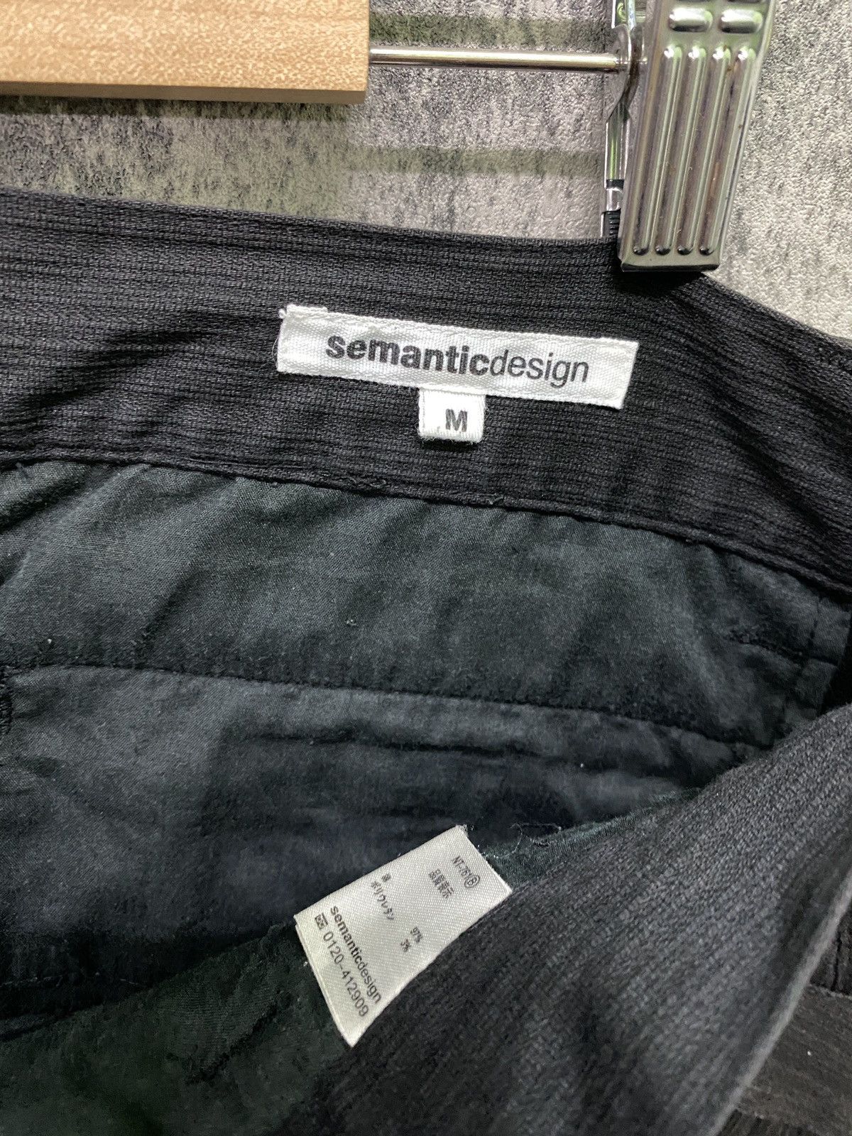 Japanese Brand Japan SEMANTIC DESIGN Double Waist Faded Striped Pants Size US 31 - 19 Thumbnail
