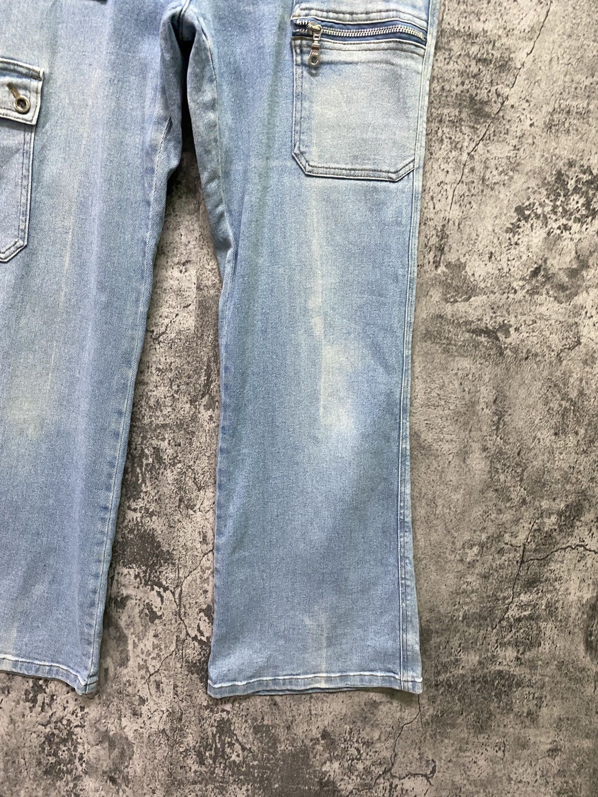 Japanese Brand Japan Otto Collection Flared Multi-pocket Bush Pant Denim Size US 32 / EU 48 - 7 Thumbnail