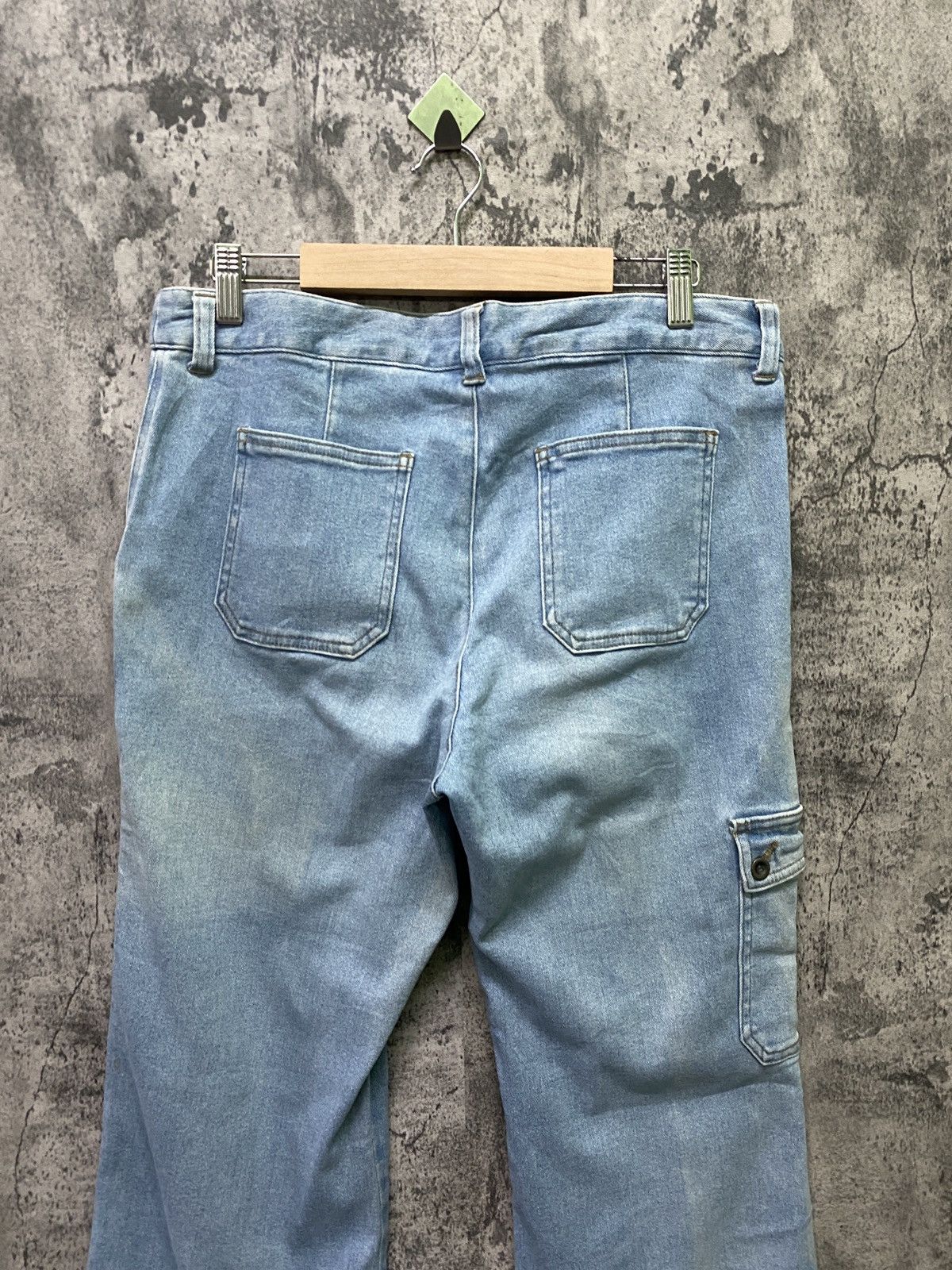 Japanese Brand Japan Otto Collection Flared Multi-pocket Bush Pant Denim Size US 32 / EU 48 - 11 Thumbnail