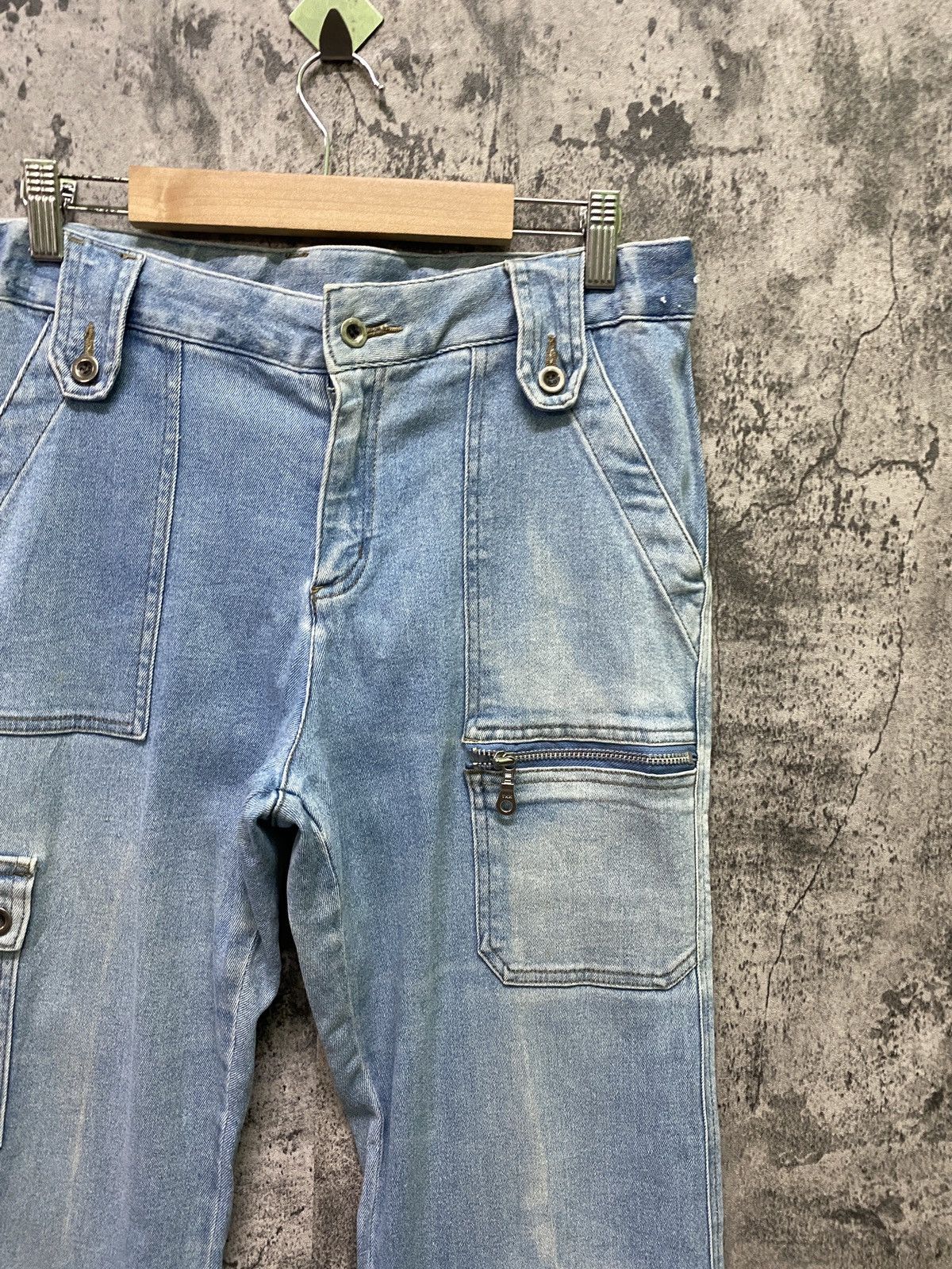 Japanese Brand Japan Otto Collection Flared Multi-pocket Bush Pant Denim Size US 32 / EU 48 - 5 Thumbnail