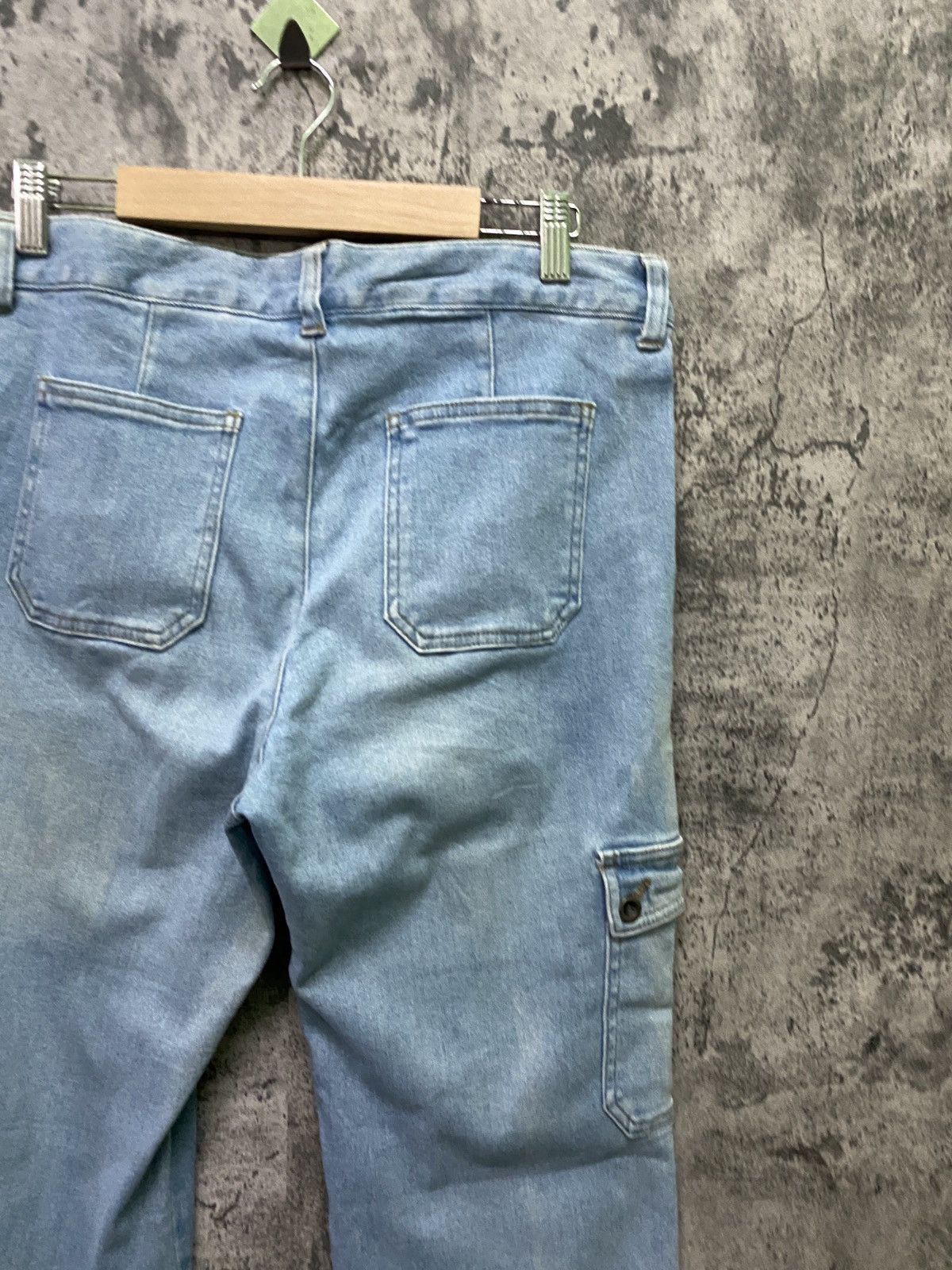 Japanese Brand Japan Otto Collection Flared Multi-pocket Bush Pant Denim Size US 32 / EU 48 - 13 Thumbnail