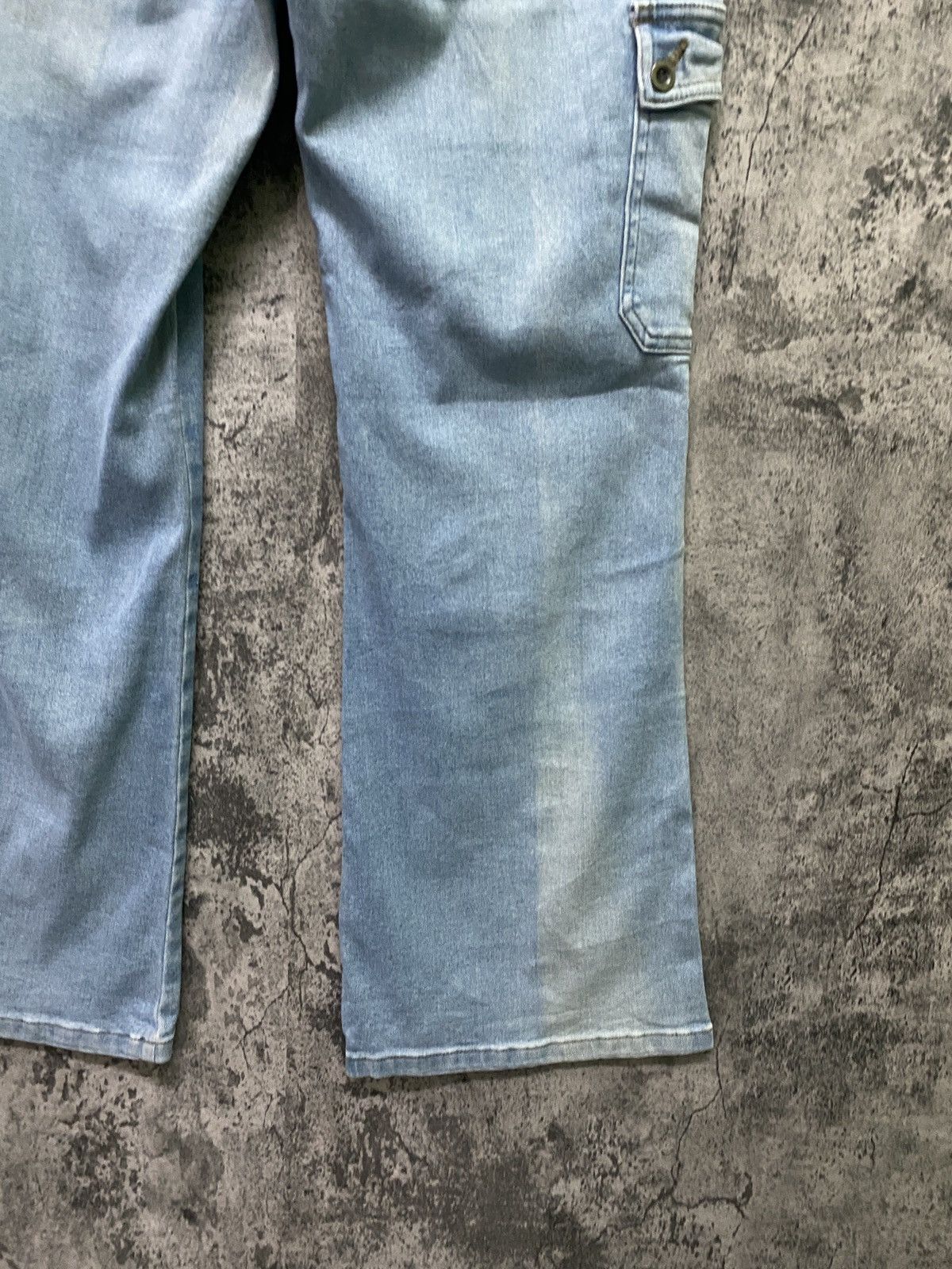 Japanese Brand Japan Otto Collection Flared Multi-pocket Bush Pant Denim Size US 32 / EU 48 - 14 Thumbnail