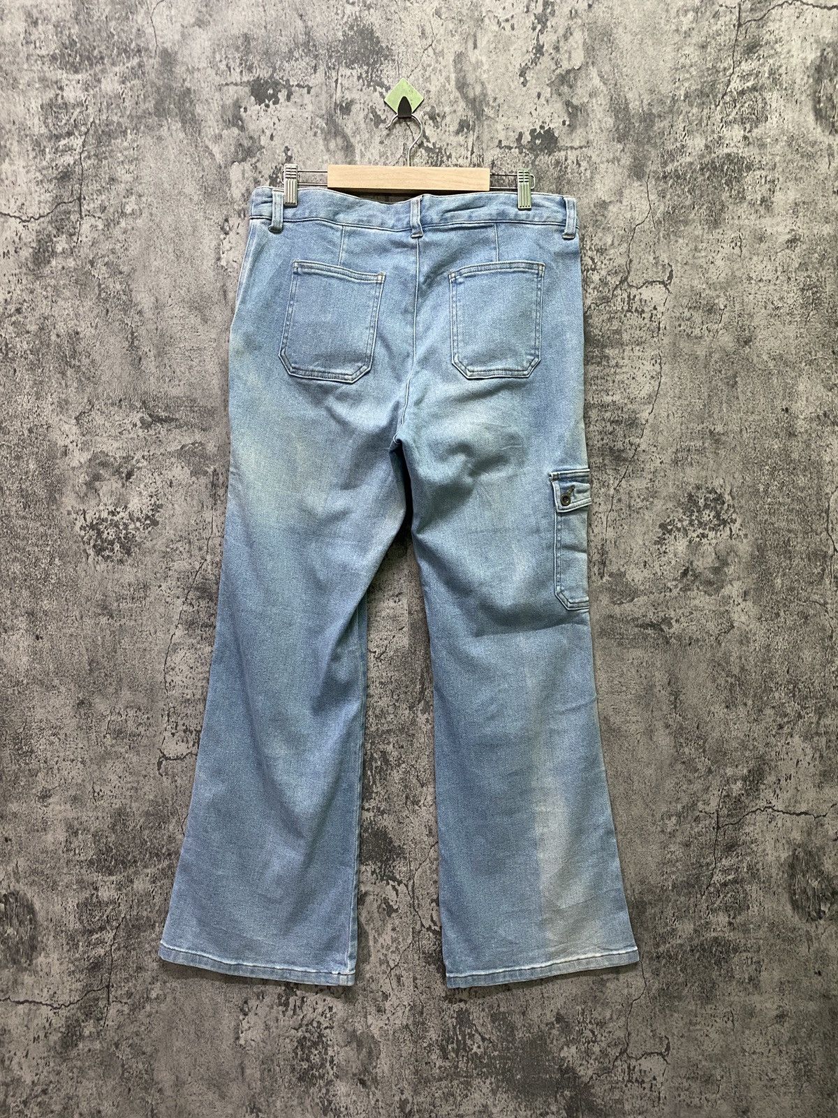 Japanese Brand Japan Otto Collection Flared Multi-pocket Bush Pant Denim Size US 32 / EU 48 - 2 Thumbnail