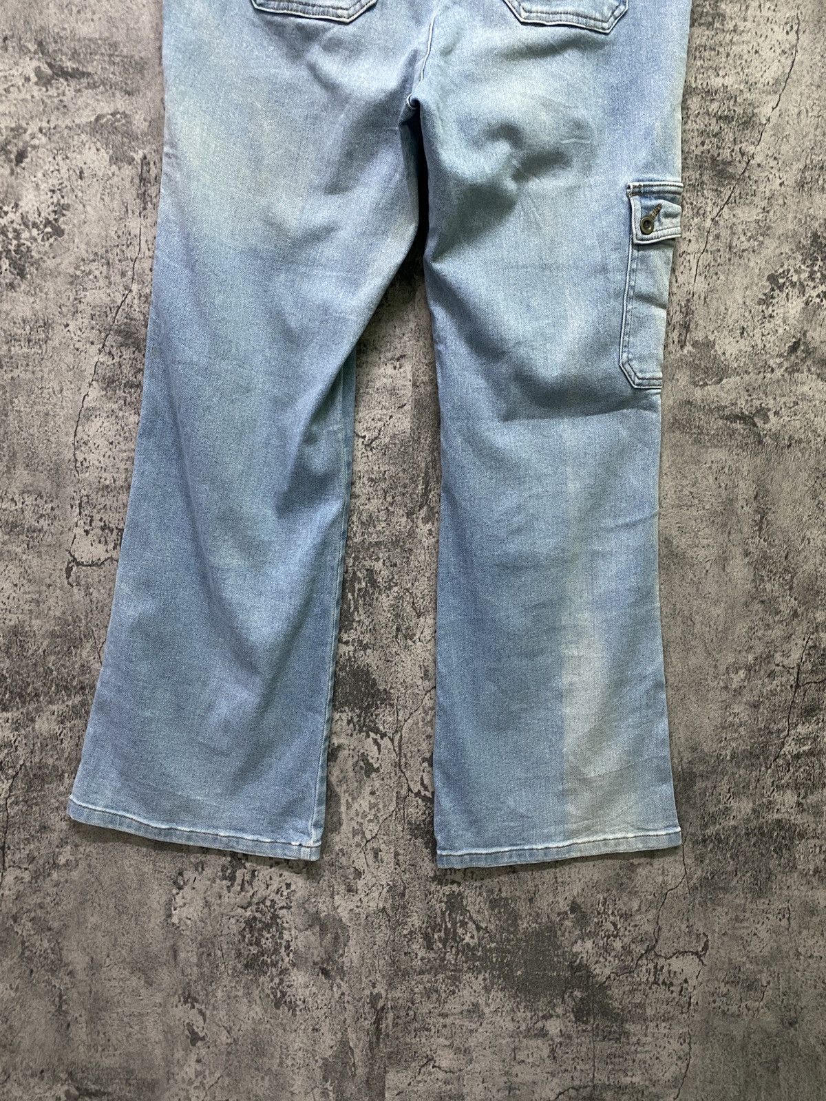 Japanese Brand Japan Otto Collection Flared Multi-pocket Bush Pant Denim Size US 32 / EU 48 - 16 Thumbnail