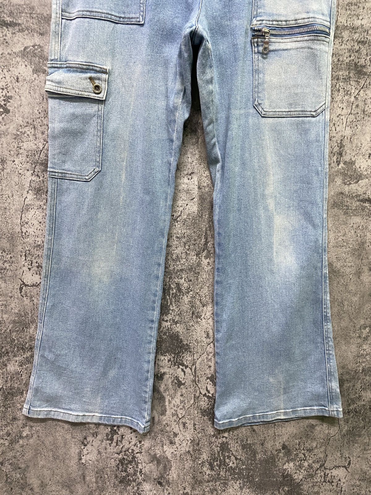 Japanese Brand Japan Otto Collection Flared Multi-pocket Bush Pant Denim Size US 32 / EU 48 - 8 Thumbnail