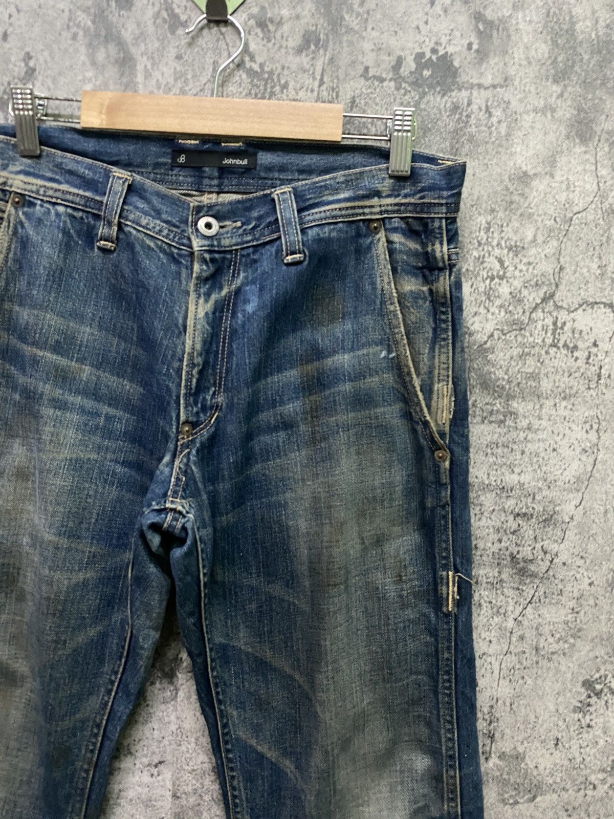 Japanese Brand JOHNBULL Japan Cargo Multipocket Distressed Jeans Size US 30 / EU 46 - 5 Thumbnail