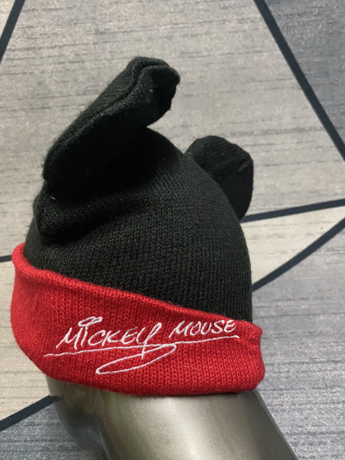 Disney Mickey Mouse Bunny Ear Horn Beanie Hat Size ONE SIZE - 6 Thumbnail