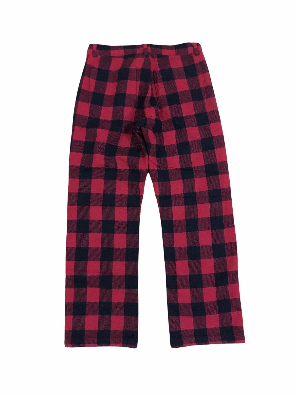 Malcolm McLaren × Seditionaries × Vintage Japanese Brand Tout A Coup Seditionaries Wool Tartan Pants Size US 26 / EU 42 - 2 Thumbnail