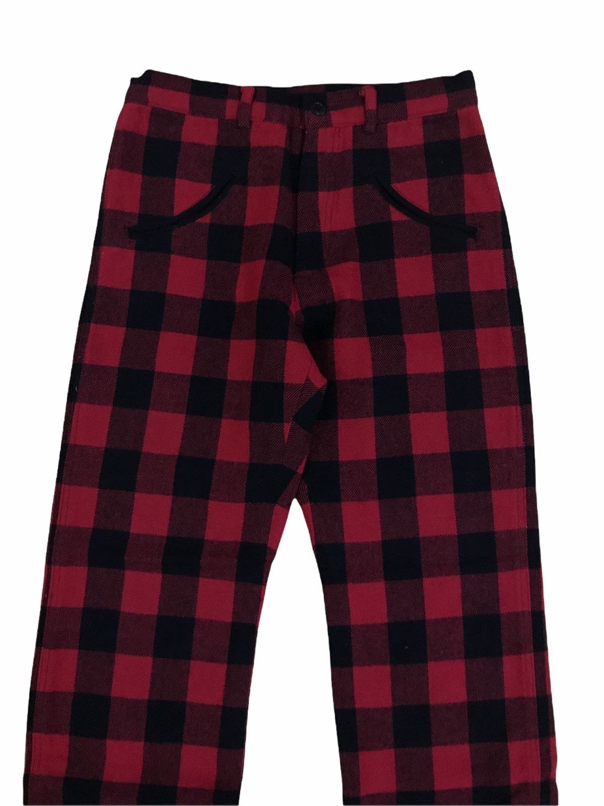 Malcolm McLaren × Seditionaries × Vintage Japanese Brand Tout A Coup Seditionaries Wool Tartan Pants Size US 26 / EU 42 - 4 Thumbnail