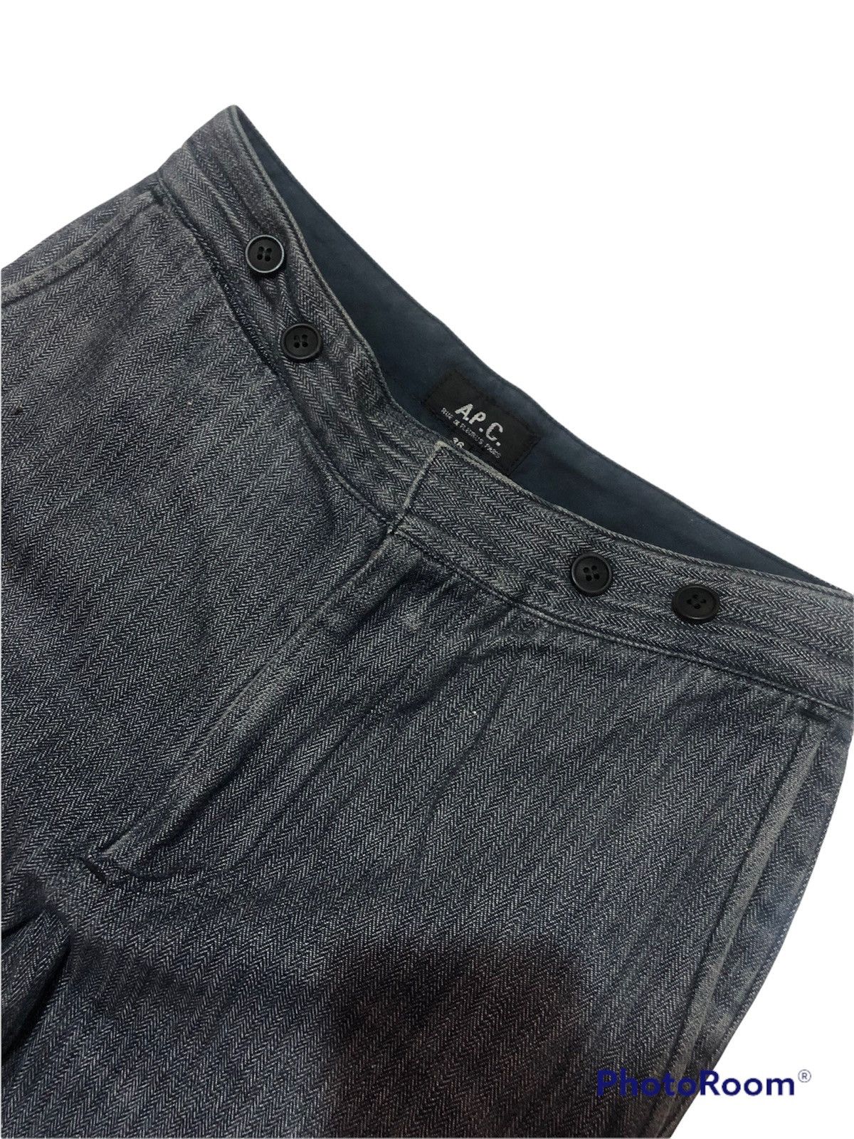 A.P.C. A.P.C Rue De Fleurus Paris buckle casual pants Size US 28 / EU 44 - 3 Thumbnail