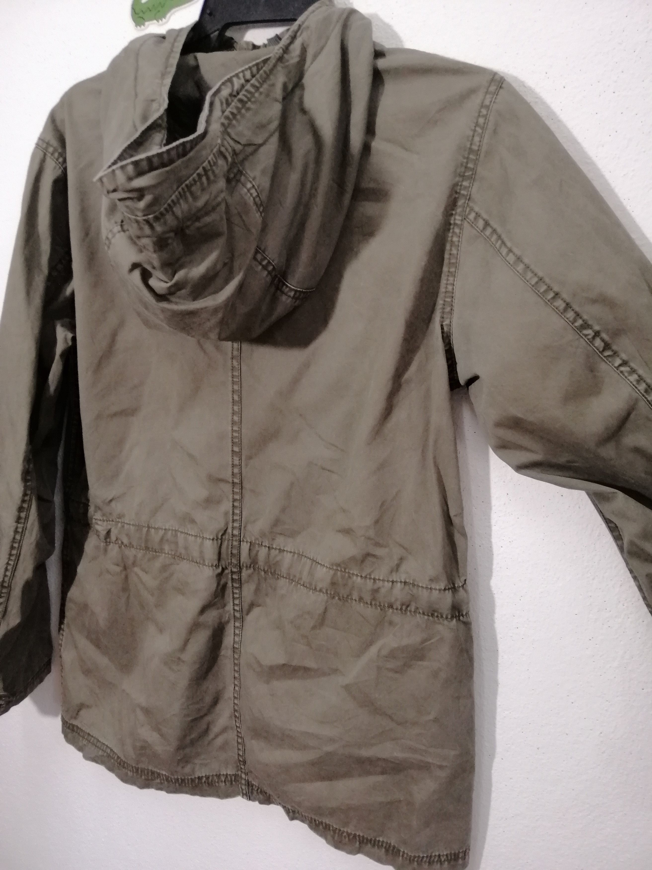 Japanese Brand × Other BACK NUMBER HOODIE MILITARY JACKET Size US S / EU 44-46 / 1 - 8 Thumbnail