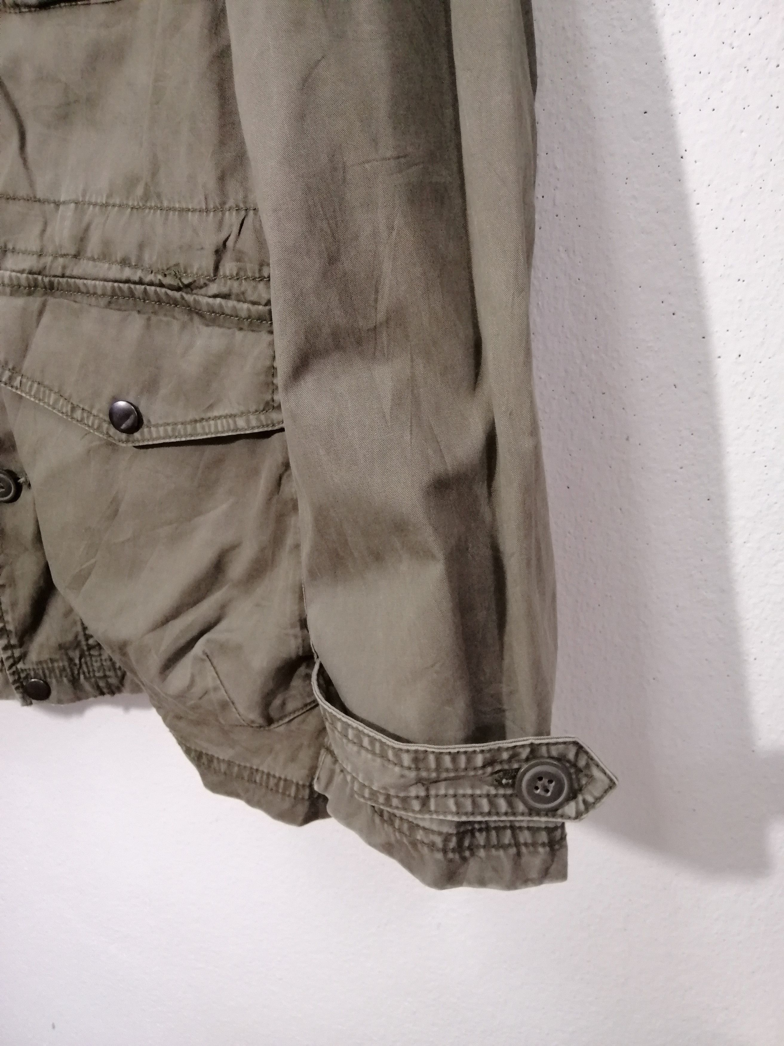 Japanese Brand × Other BACK NUMBER HOODIE MILITARY JACKET Size US S / EU 44-46 / 1 - 10 Thumbnail