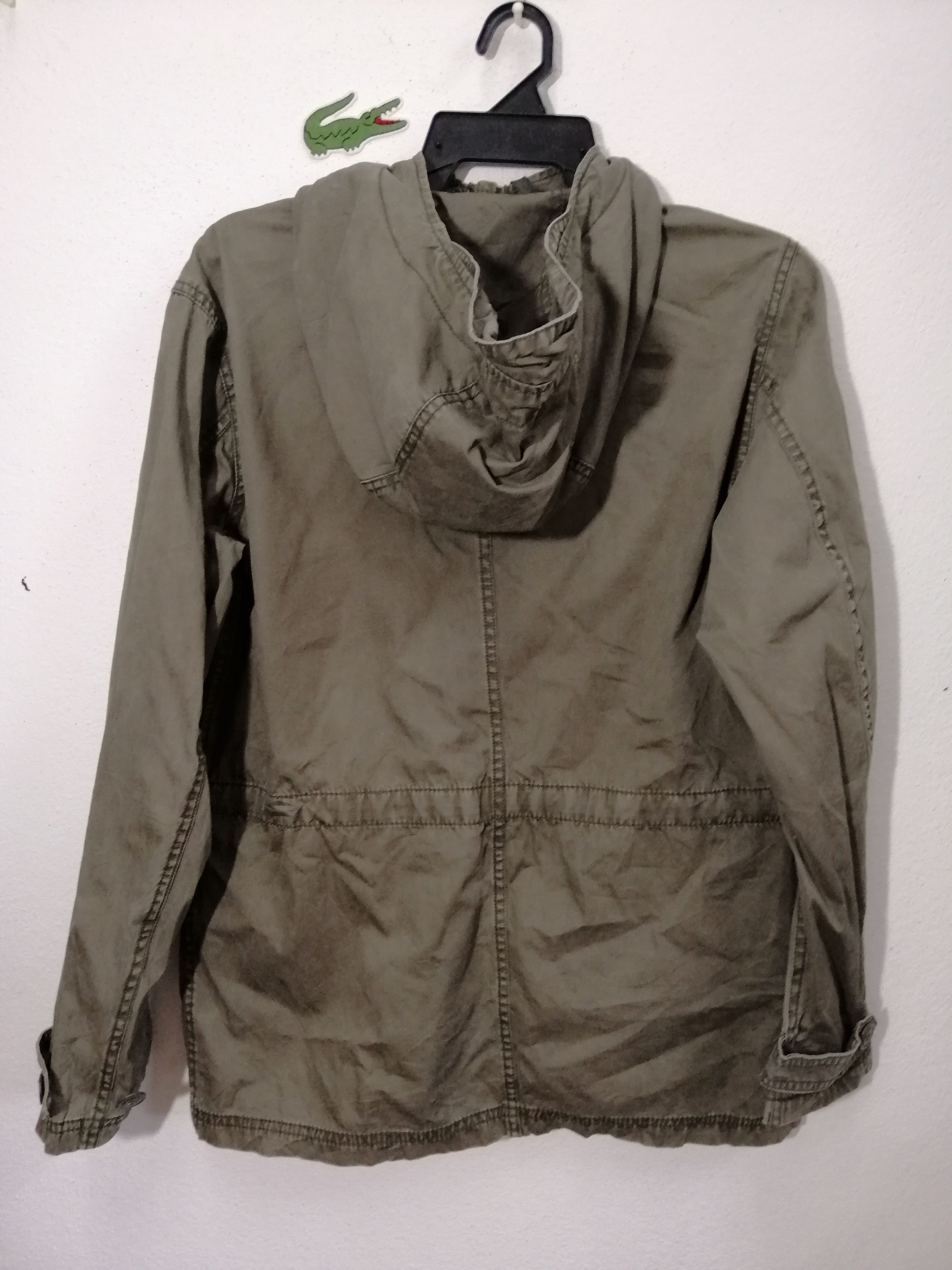 Japanese Brand × Other BACK NUMBER HOODIE MILITARY JACKET Size US S / EU 44-46 / 1 - 9 Thumbnail