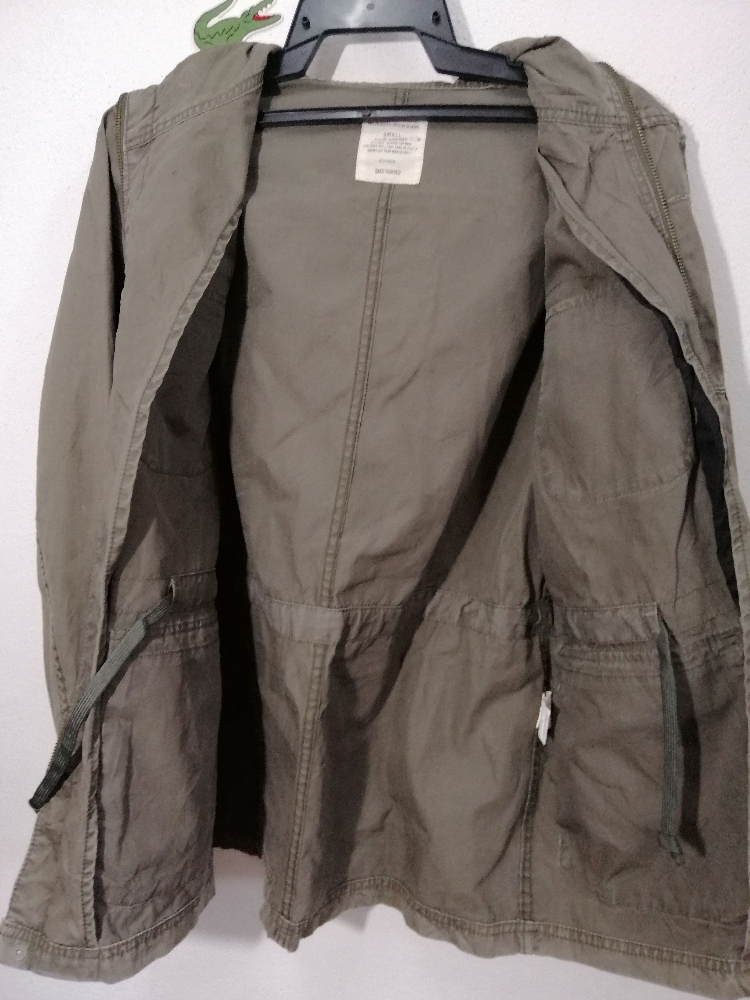 Japanese Brand × Other BACK NUMBER HOODIE MILITARY JACKET Size US S / EU 44-46 / 1 - 6 Thumbnail