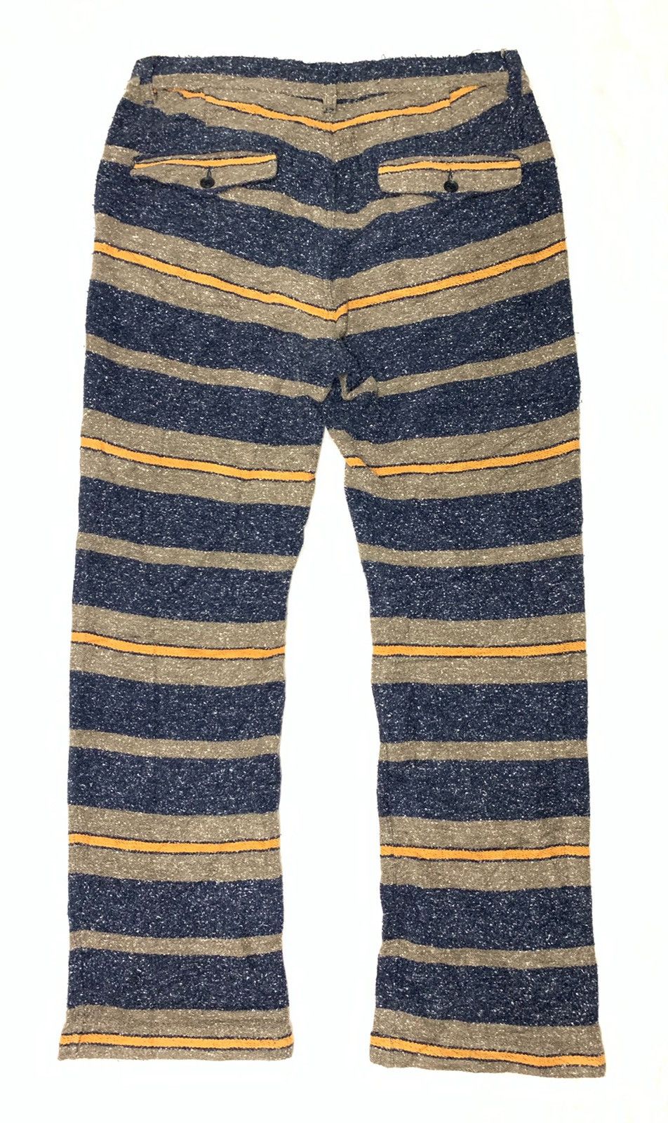 Designer × If Six Was Nine × Japanese Brand Vintage 90s TK Border Stripes Kurt Cobain Trousers Size US 33 - 3 Thumbnail