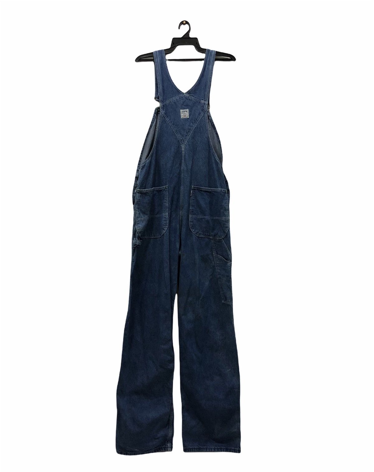 Levi's × Levi's Vintage Clothing × Vintage Vintage Y2K Levi’s Denim Overalls Two Horse Brand Workwear Size US 33 - 2 Thumbnail