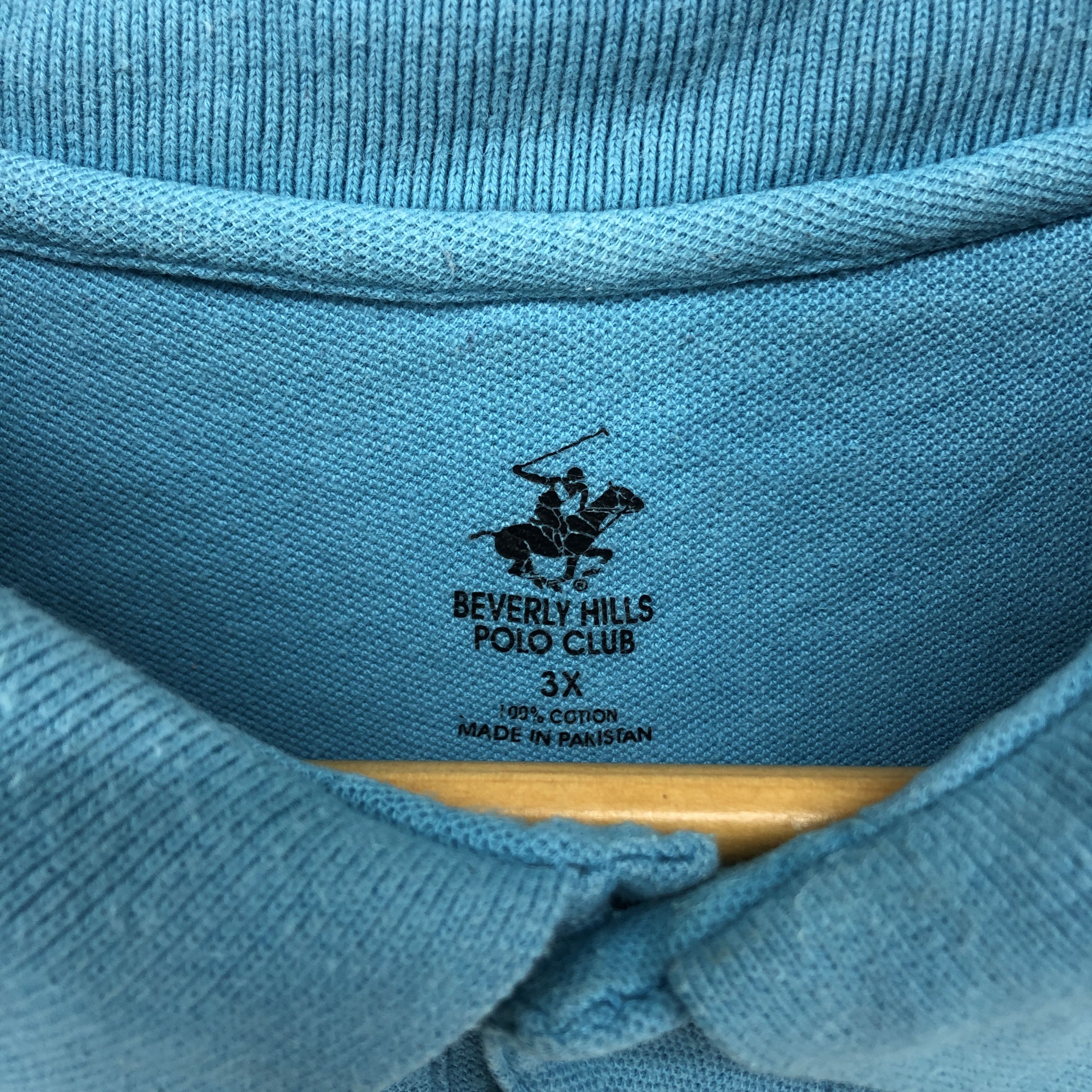 Beverly Hills Polo Club BHPC Polo T Shirt #1641-60 Size US XXL / EU 58 / 5 - 4 Thumbnail