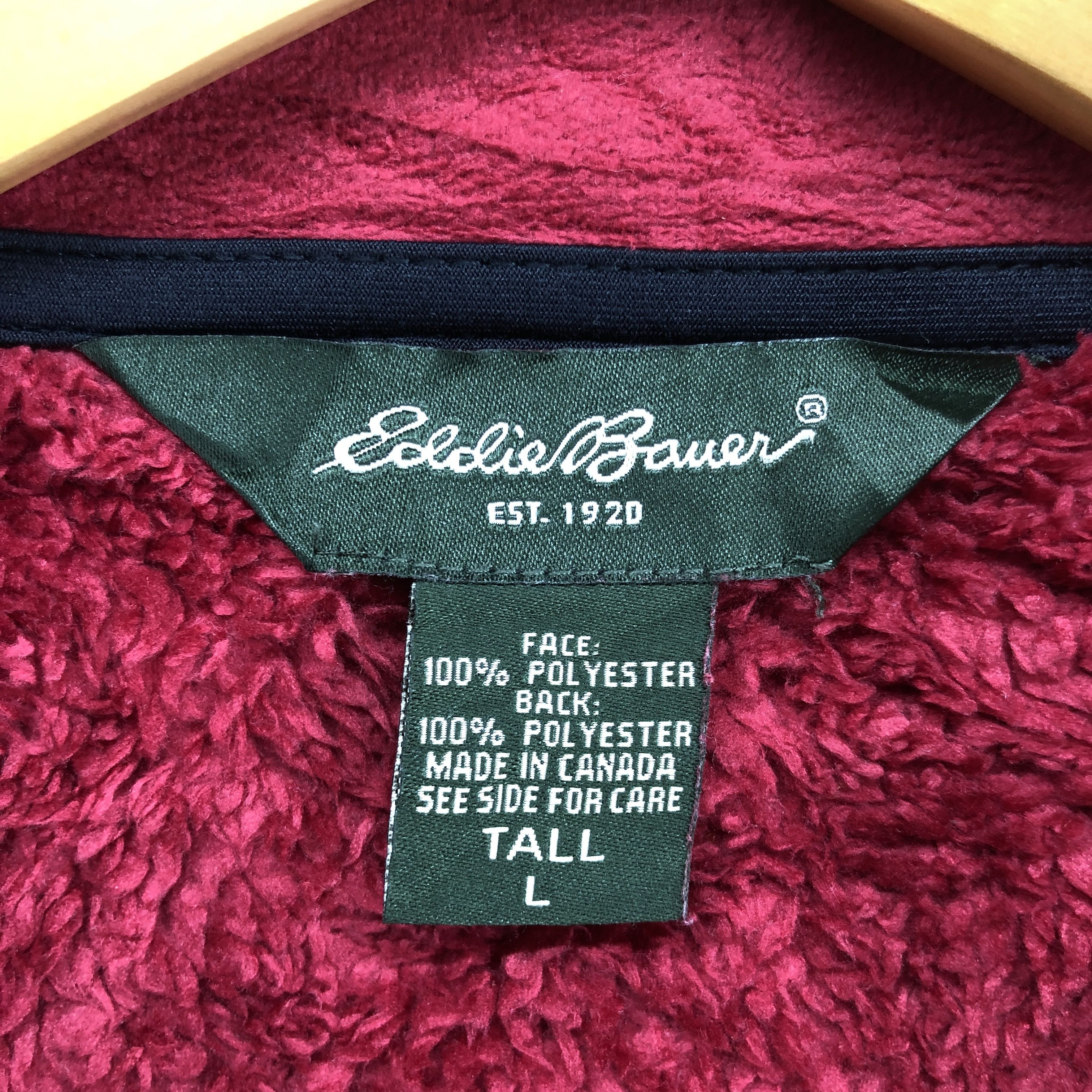 Eddie Bauer EDDIE BAUER Est. 1920 Turtle Neck Fleece #0134/G Size US L / EU 52-54 / 3 - 3 Thumbnail