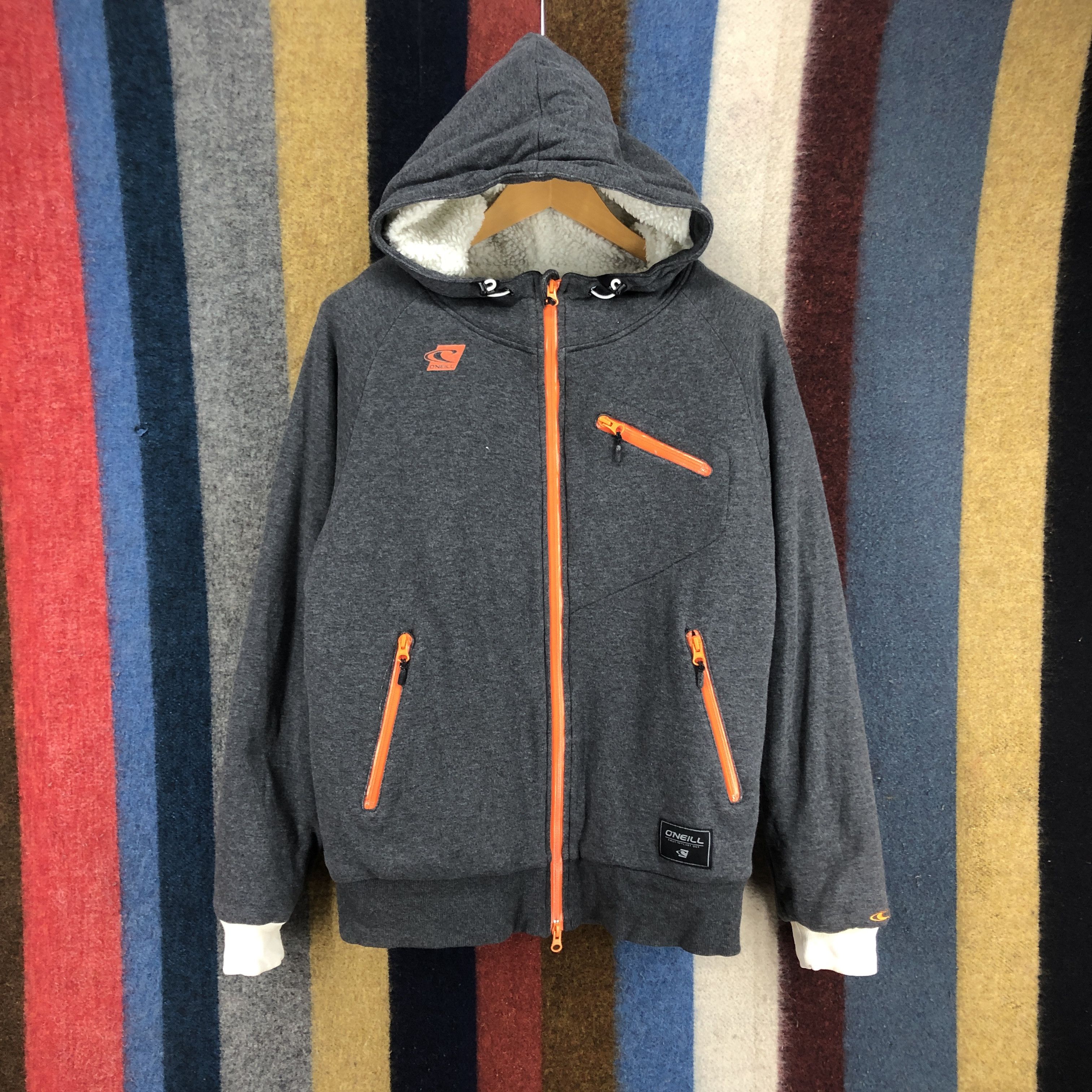 O'Neill ONEILL Warm Zipper Hoodie #0541/W Size US M / EU 48-50 / 2 - 1 Thumbnail