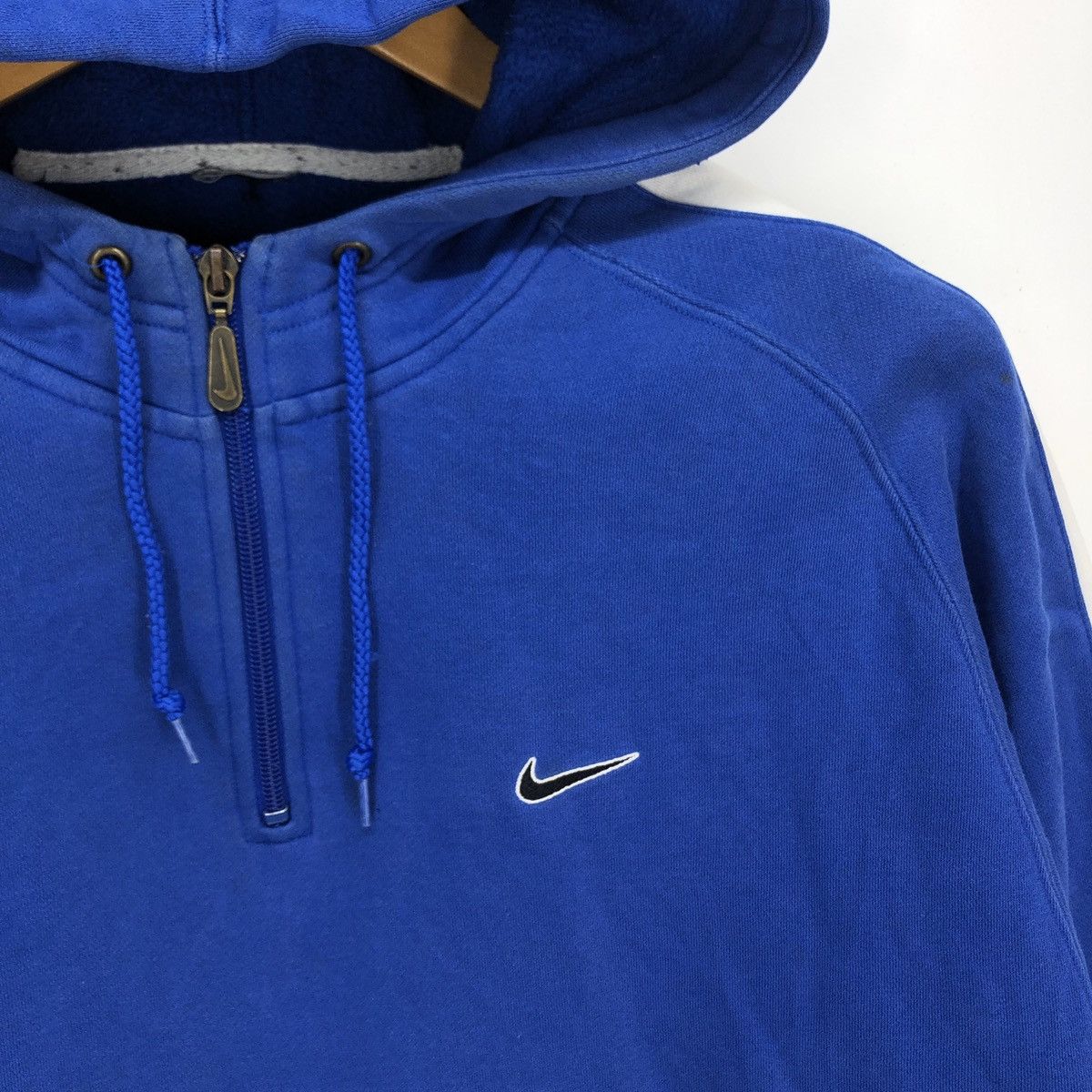 Nike NIKE 1/4 Zipper Hoodie #0993-34 Size US L / EU 52-54 / 3 - 2 Thumbnail