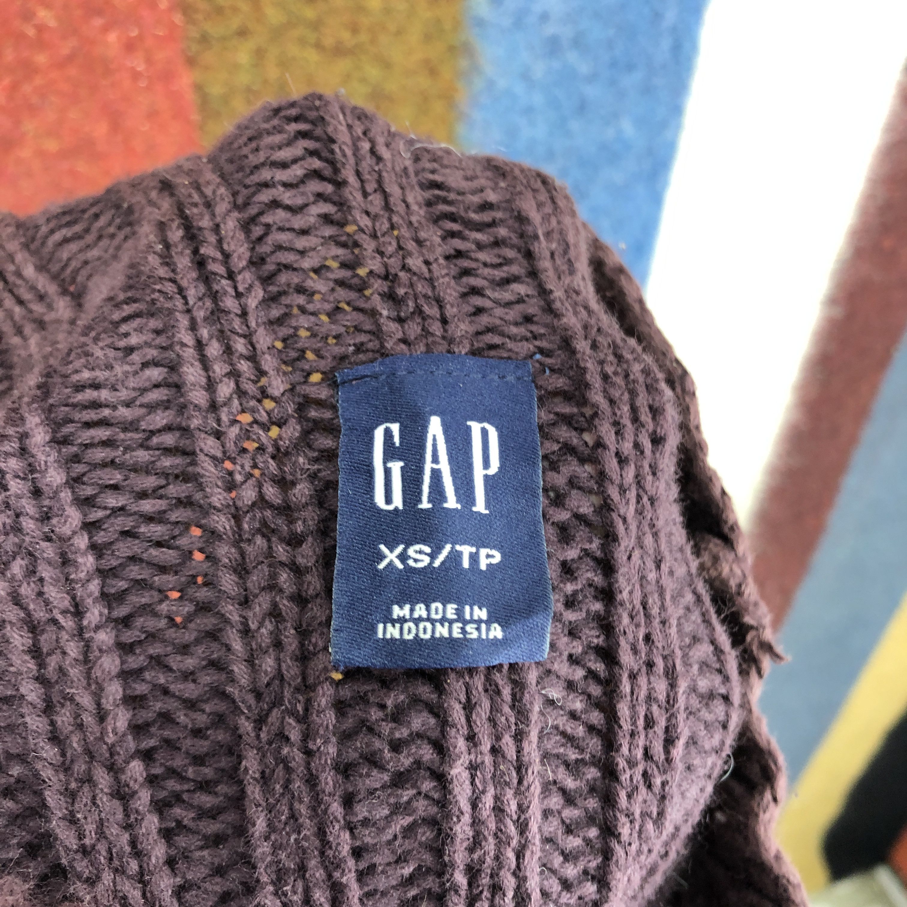 Gap GAP Turtle Neck Knitwear #0458/S Size S / US 4 / IT 40 - 4 Thumbnail