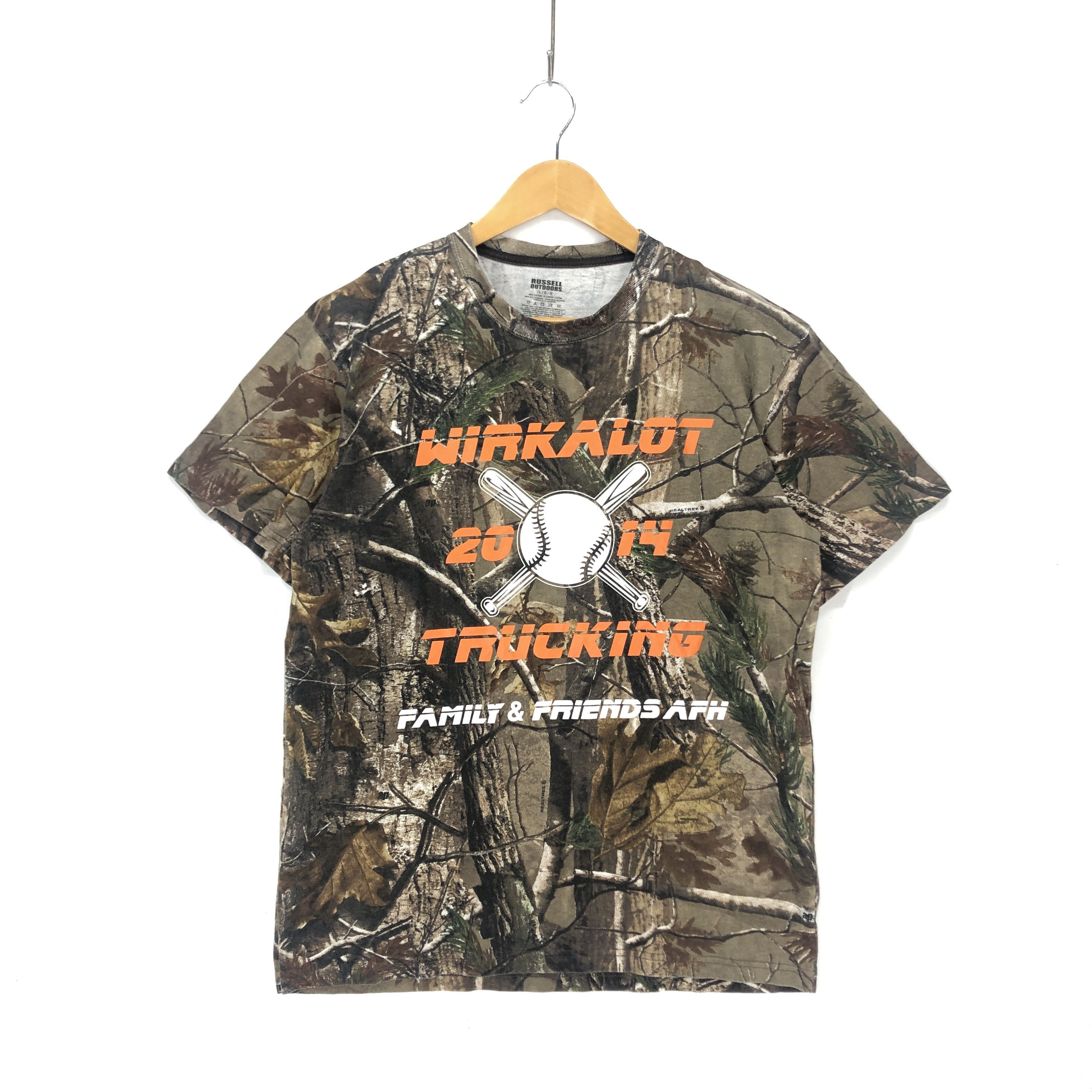 Russell Athletic RUSSELL OUTDOOR REALTREE T Shirt #1255-44 Size US L / EU 52-54 / 3 - 1 Thumbnail