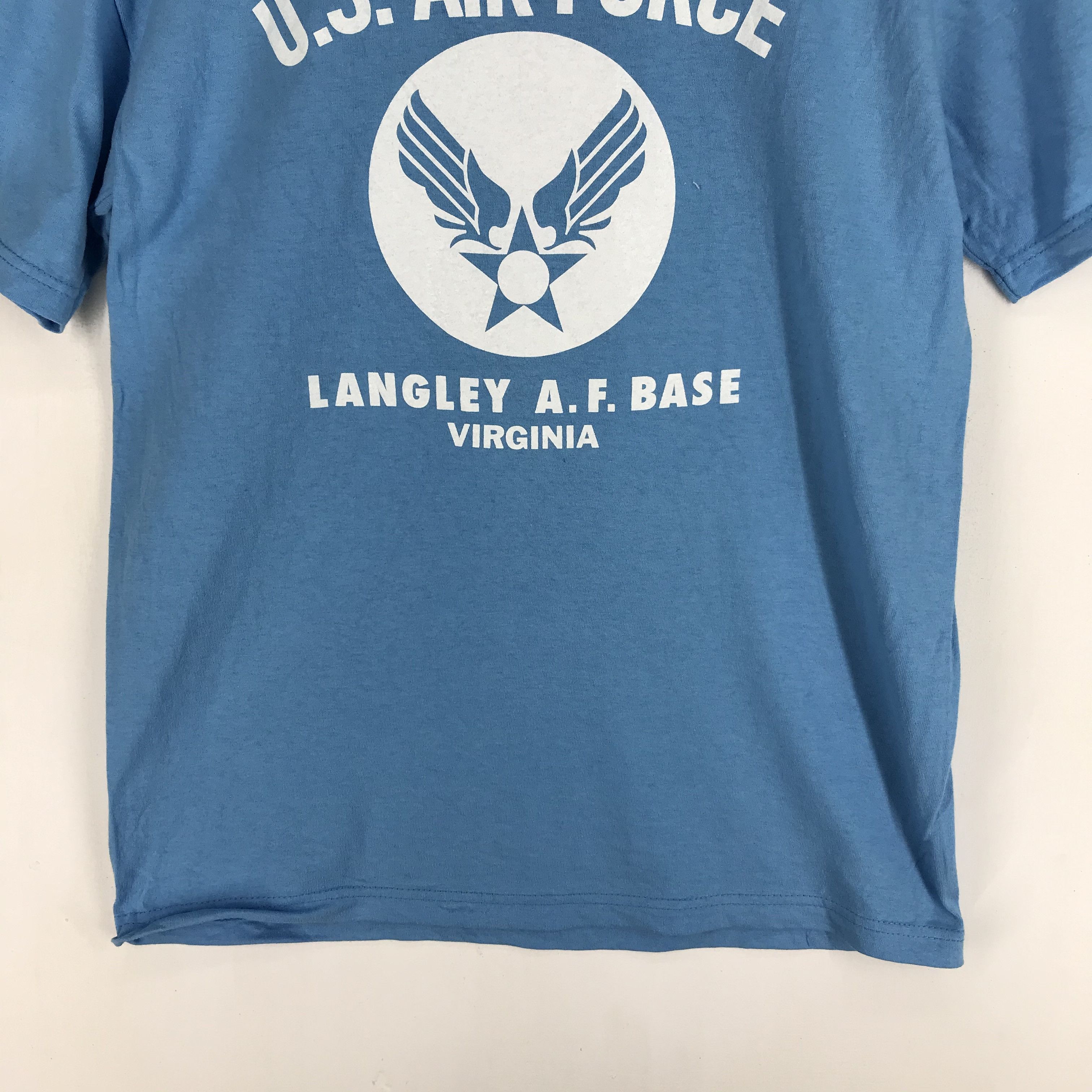 Vintage 90s Vintage US AIR FORCE VIRGINIA Crew Neck T Shirt #2317-80 Size US S / EU 44-46 / 1 - 4 Thumbnail