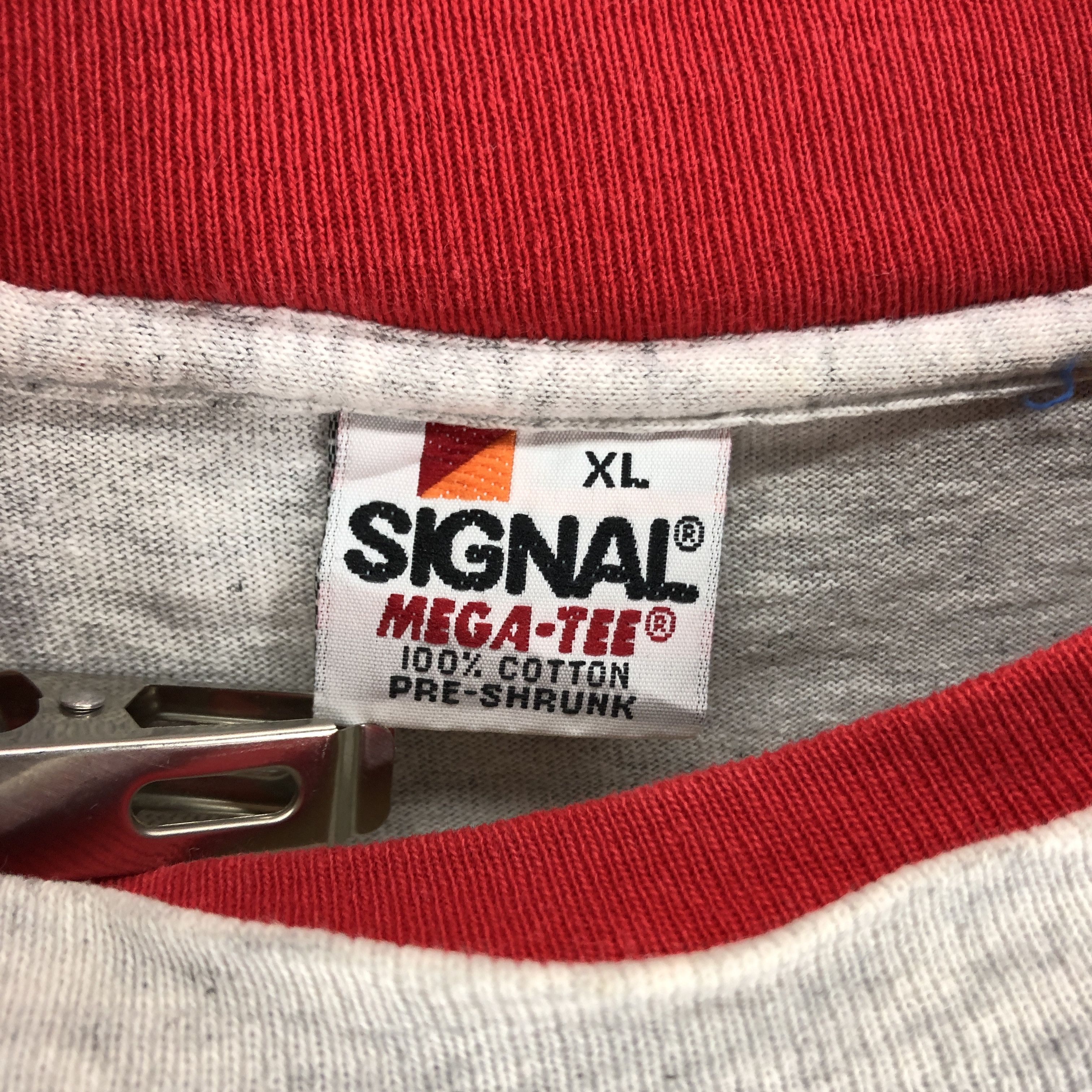 Signal Sport 90s Vintage PUGET SOUND Crew Neck T Shirt #2095-71 Size US XL / EU 56 / 4 - 9 Thumbnail
