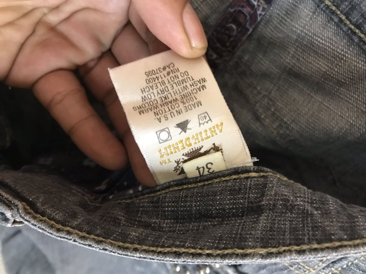 Antik Denim ‼️ANTIK DENIM DISTRESSED DENIM NICE PATTERN‼️ Size US 34 / EU 50 - 7 Thumbnail