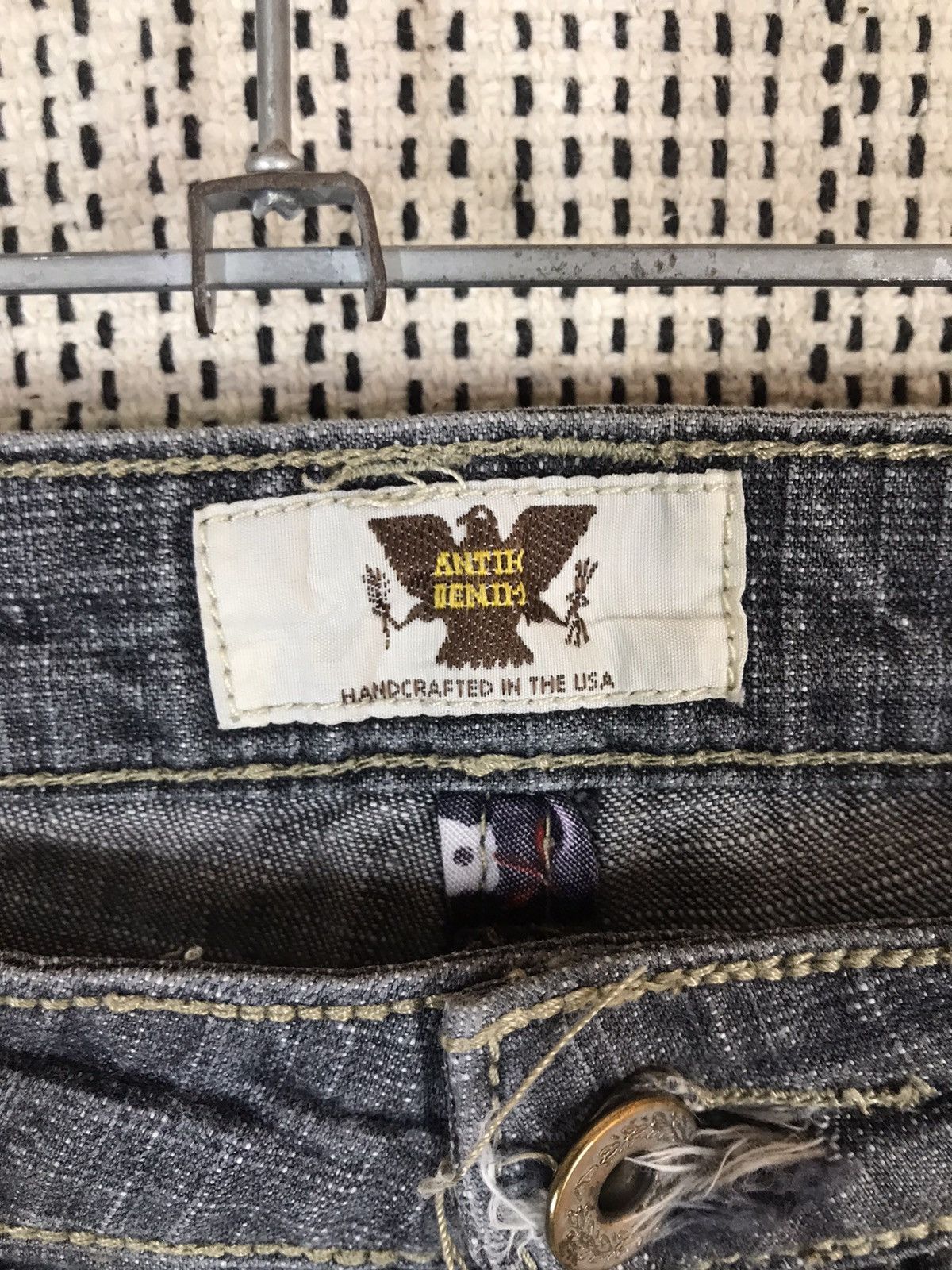 Antik Denim ‼️ANTIK DENIM DISTRESSED DENIM NICE PATTERN‼️ Size US 34 / EU 50 - 3 Thumbnail
