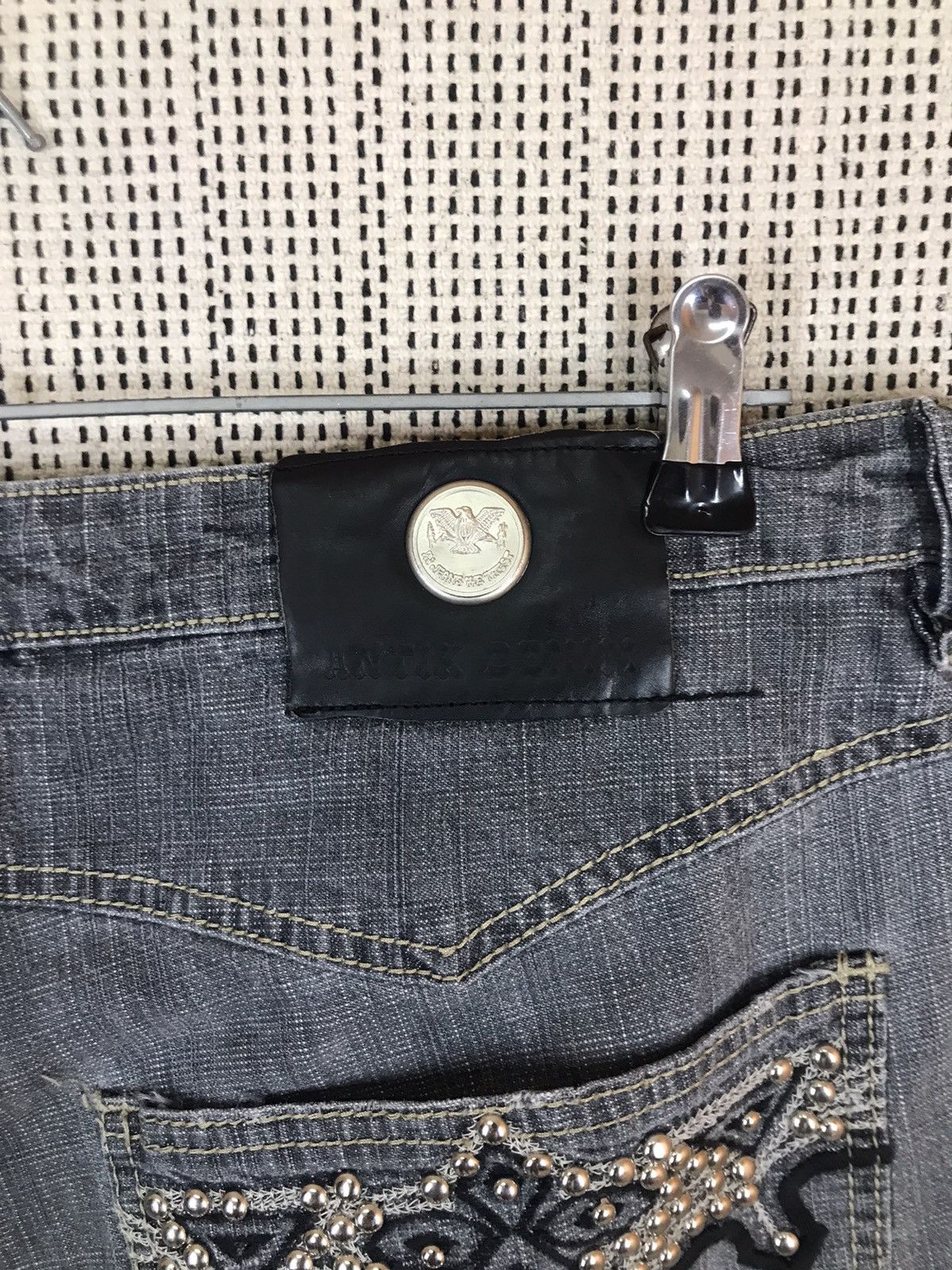 Antik Denim ‼️ANTIK DENIM DISTRESSED DENIM NICE PATTERN‼️ Size US 34 / EU 50 - 4 Thumbnail