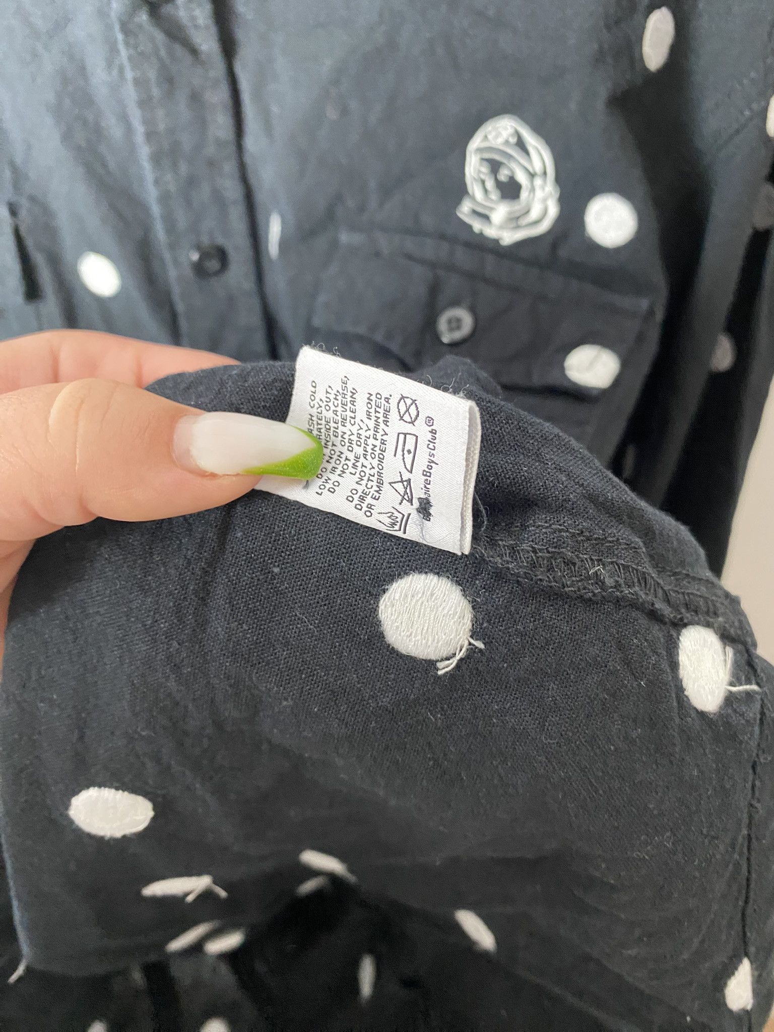 Billionaire Boys Club BBC Billionaire Boys Club polka dot shirt heavy Size US L / EU 52-54 / 3 - 5 Thumbnail