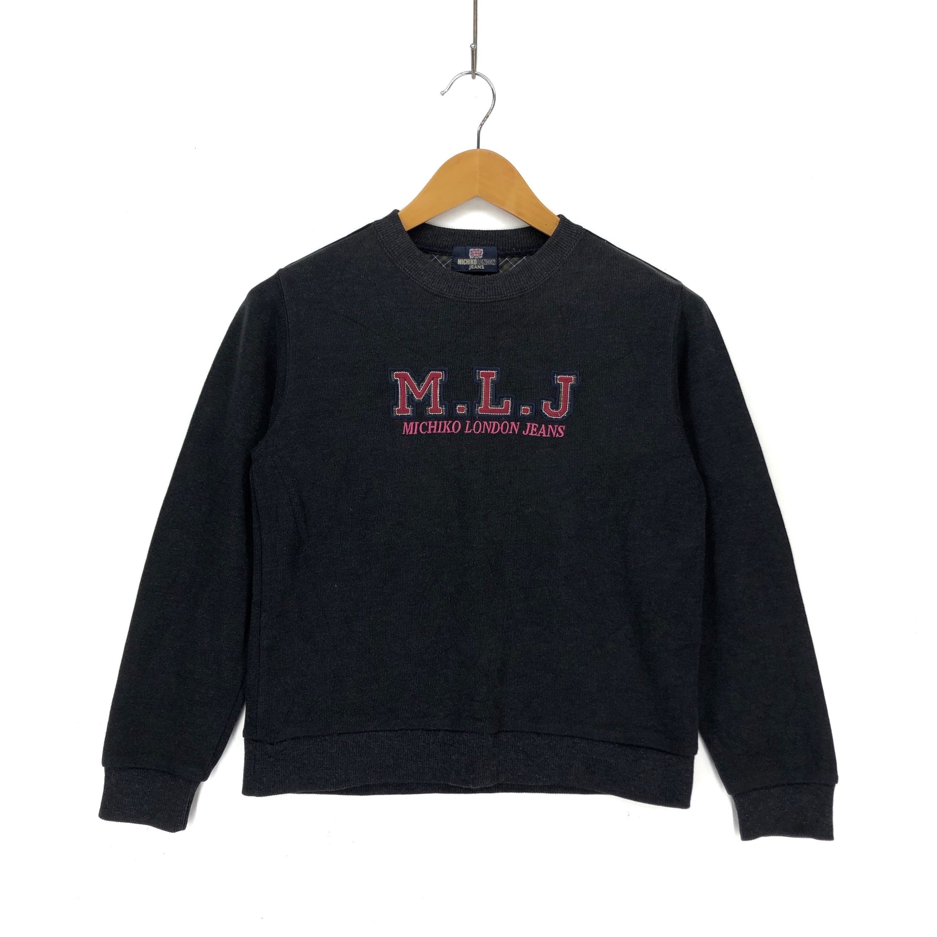 Japanese Brand MICHIKO LONDON JEANS Crew Neck Sweatshirt #1396-50 Size S / US 4 / IT 40 - 1 Preview