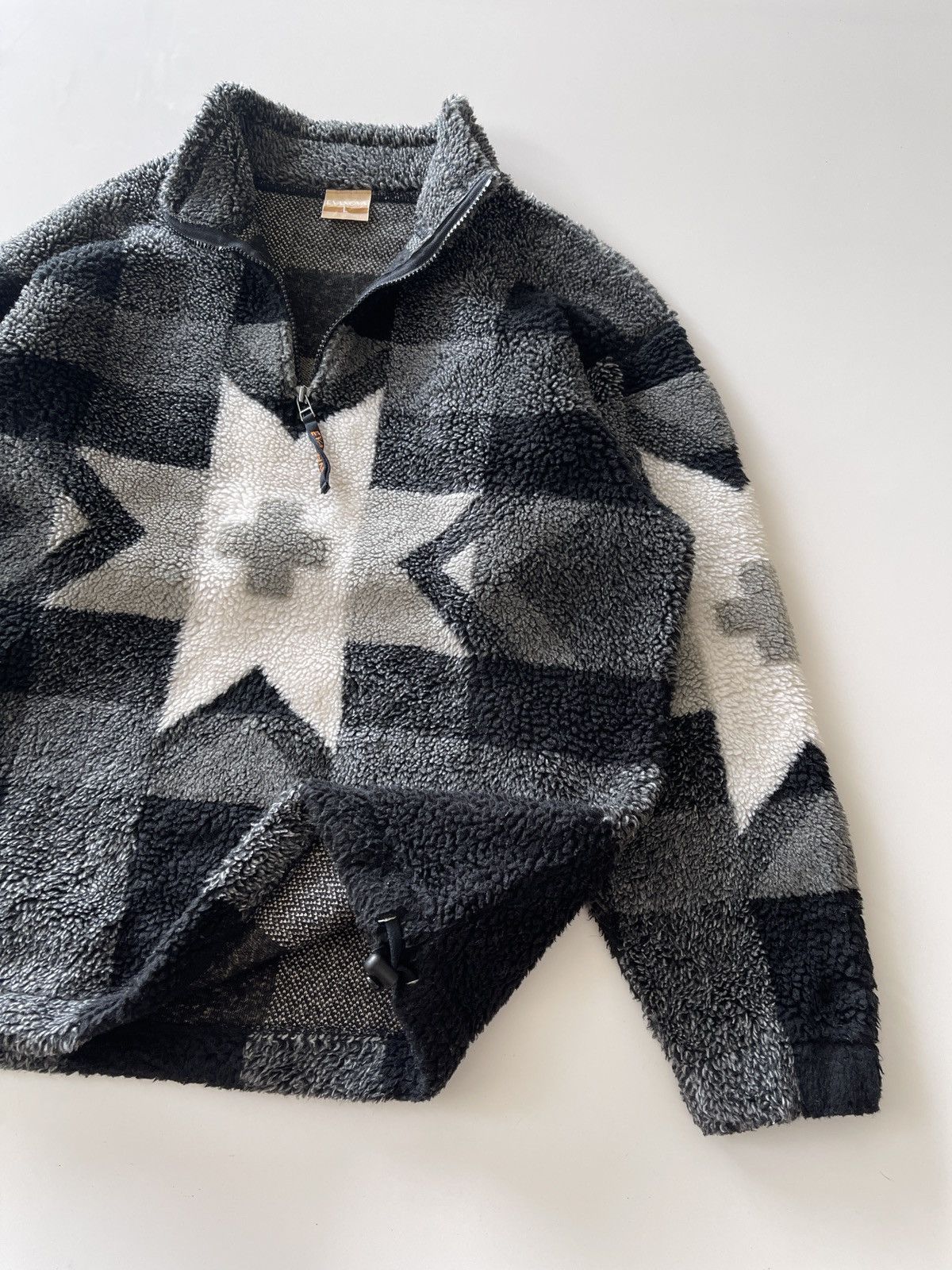 Mizuno Vintage Mizuno Teddy Fleece Printed Jacket Size US L / EU 52-54 / 3 - 7 Thumbnail