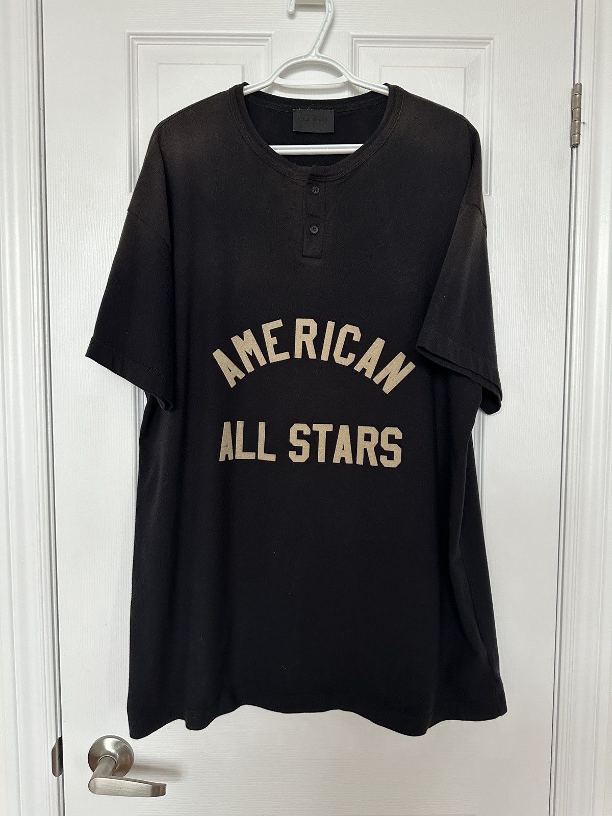 Essentials × Fear of God Fear of God All Stars short sleeve Henley Size US L / EU 52-54 / 3 - 1 Thumbnail