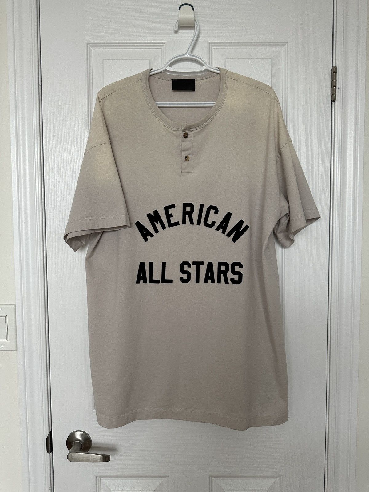 Essentials × Fear of God Fear of God Off white Henley Size US L / EU 52-54 / 3 - 1 Thumbnail