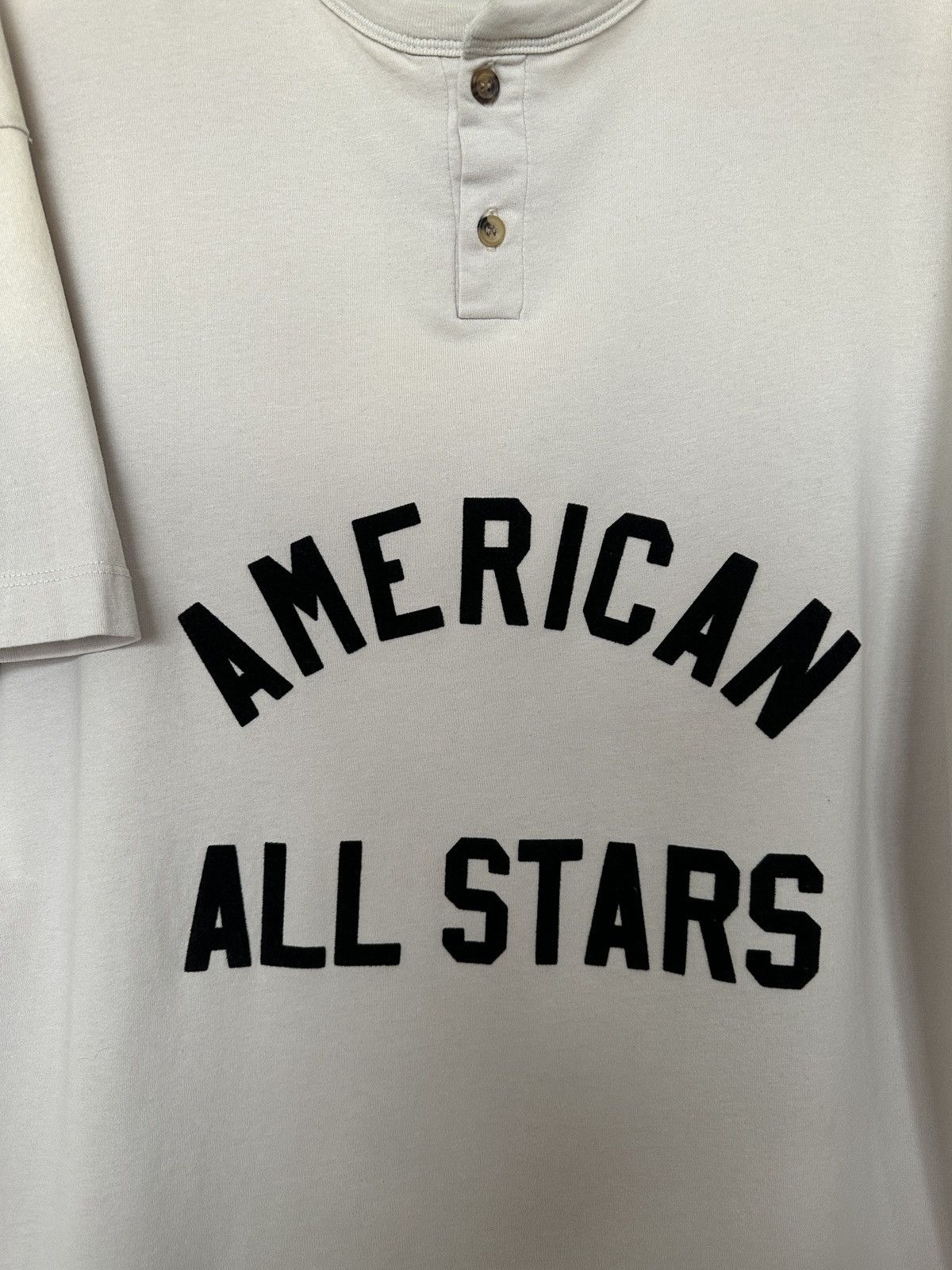 Essentials × Fear of God Fear of God Off white Henley Size US L / EU 52-54 / 3 - 2 Thumbnail