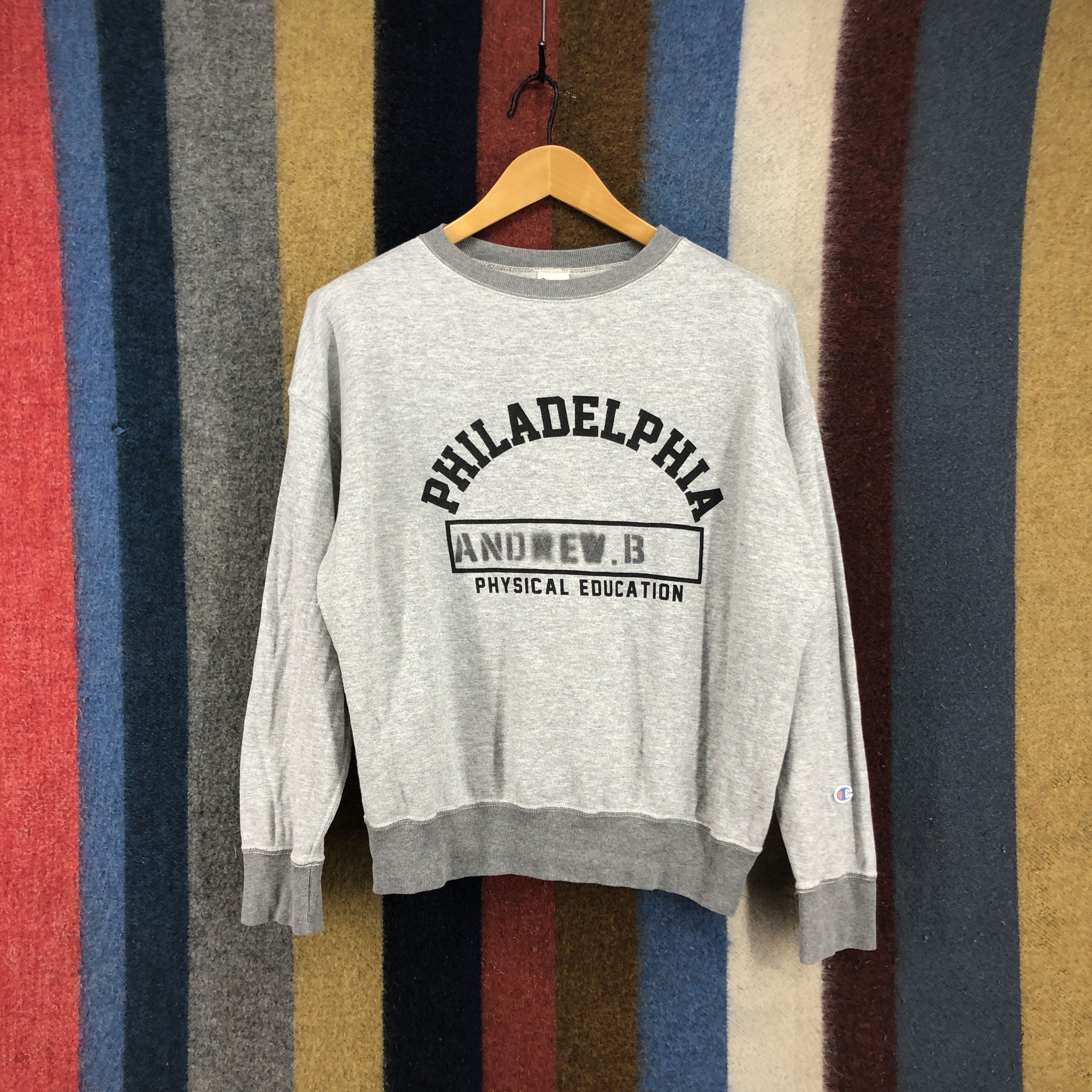Champion 80s CHAMPION PROCESSED SPORTSWEAR Sweatshirt #0681/AD Size US M / EU 48-50 / 2 - 1 Thumbnail
