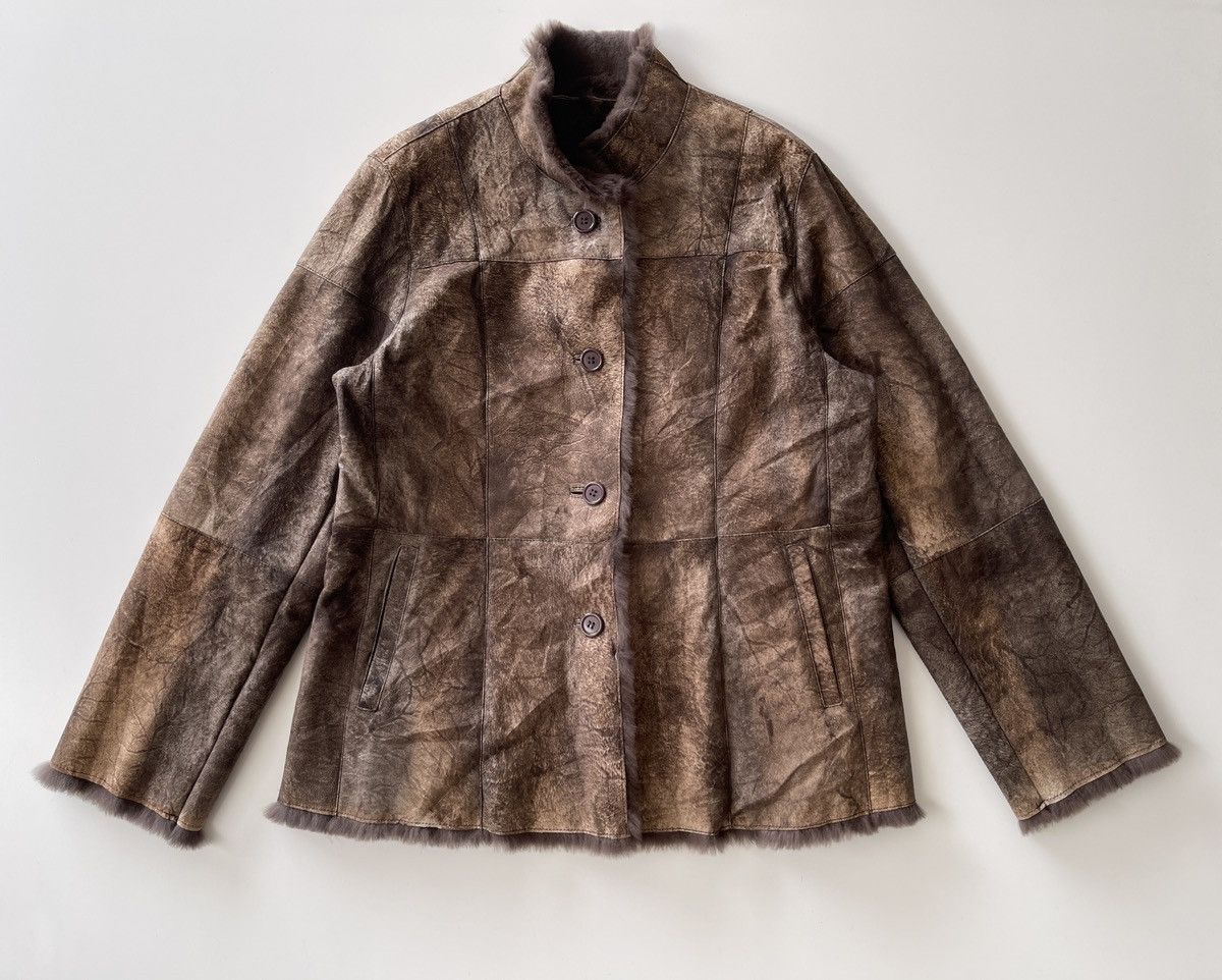 Vintage Vintage Rabbit Fur Patchwork Jacket Size L / US 10 / IT 46 - 8 Thumbnail