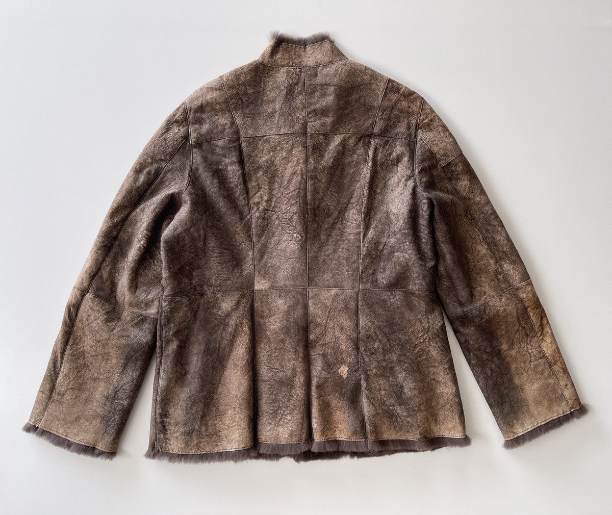 Vintage Vintage Rabbit Fur Patchwork Jacket Size L / US 10 / IT 46 - 9 Thumbnail