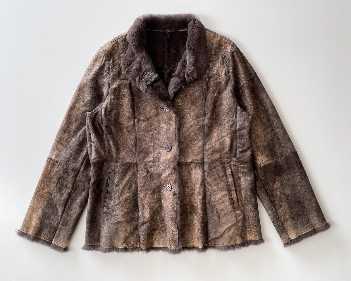 Vintage Vintage Rabbit Fur Patchwork Jacket Size L / US 10 / IT 46 - 5 Thumbnail