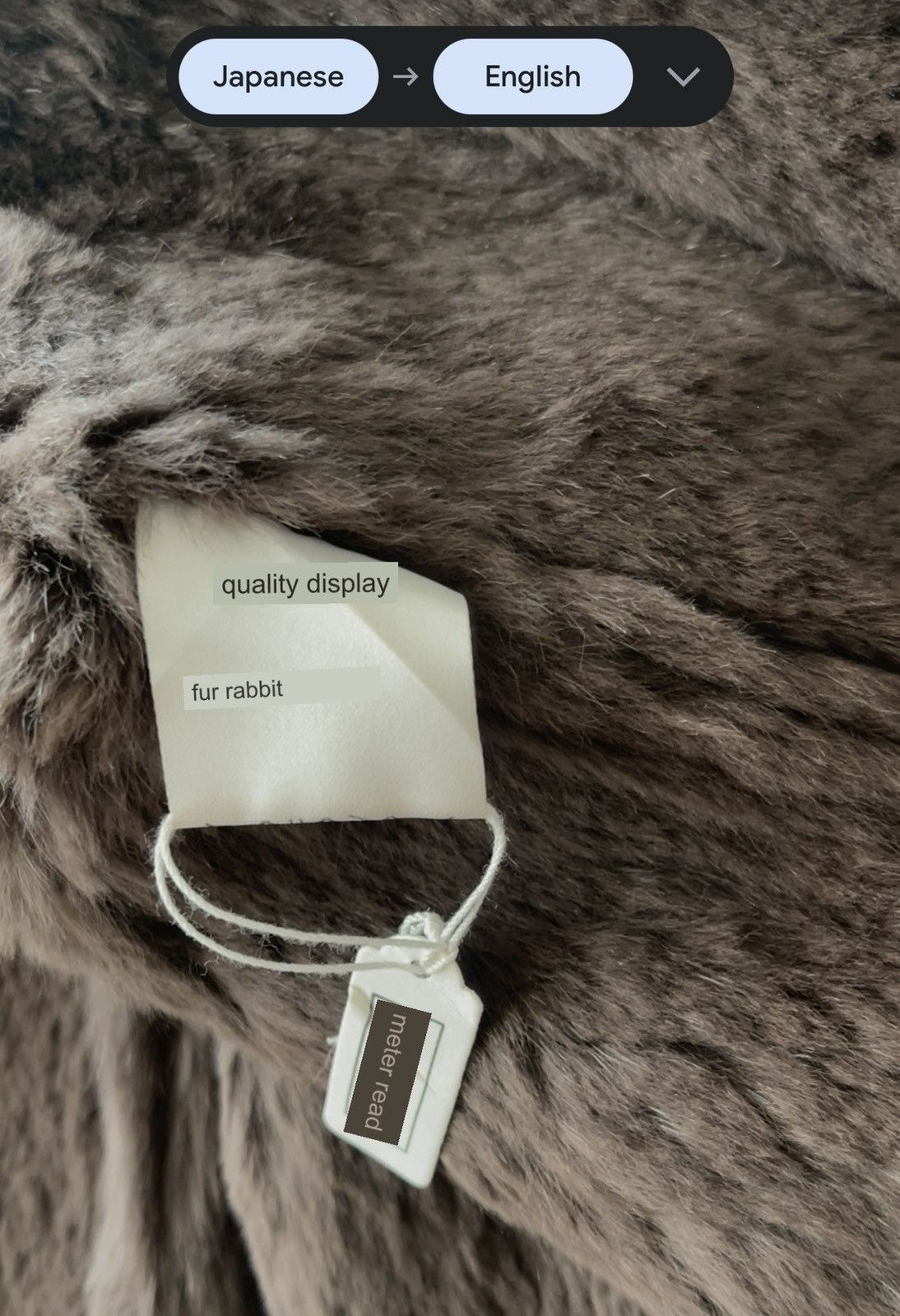 Vintage Vintage Rabbit Fur Patchwork Jacket Size L / US 10 / IT 46 - 21 Thumbnail