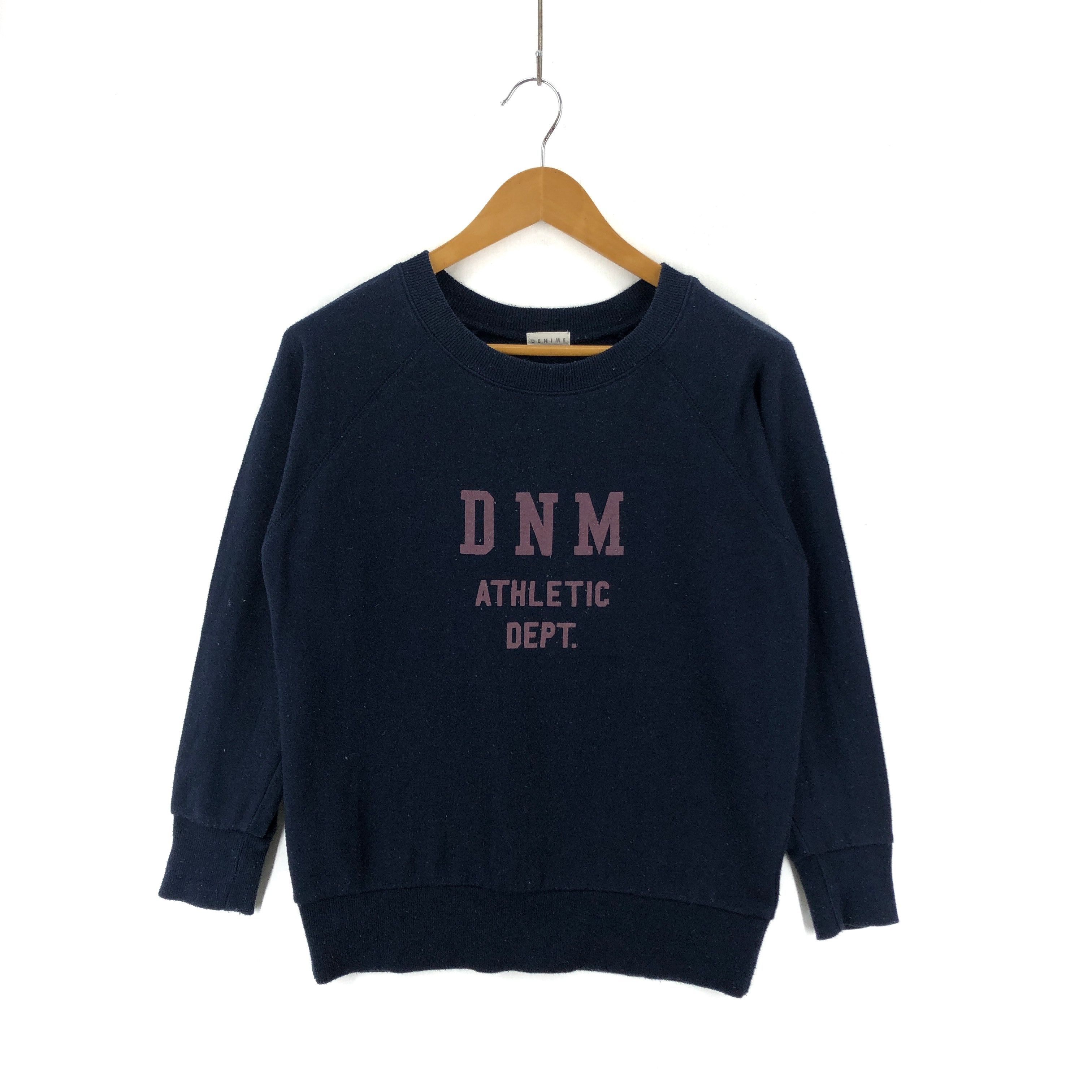 Denime DENIME Crew Neck Sweatshirt #1876-60 Size M / US 6-8 / IT 42-44 - 1 Thumbnail