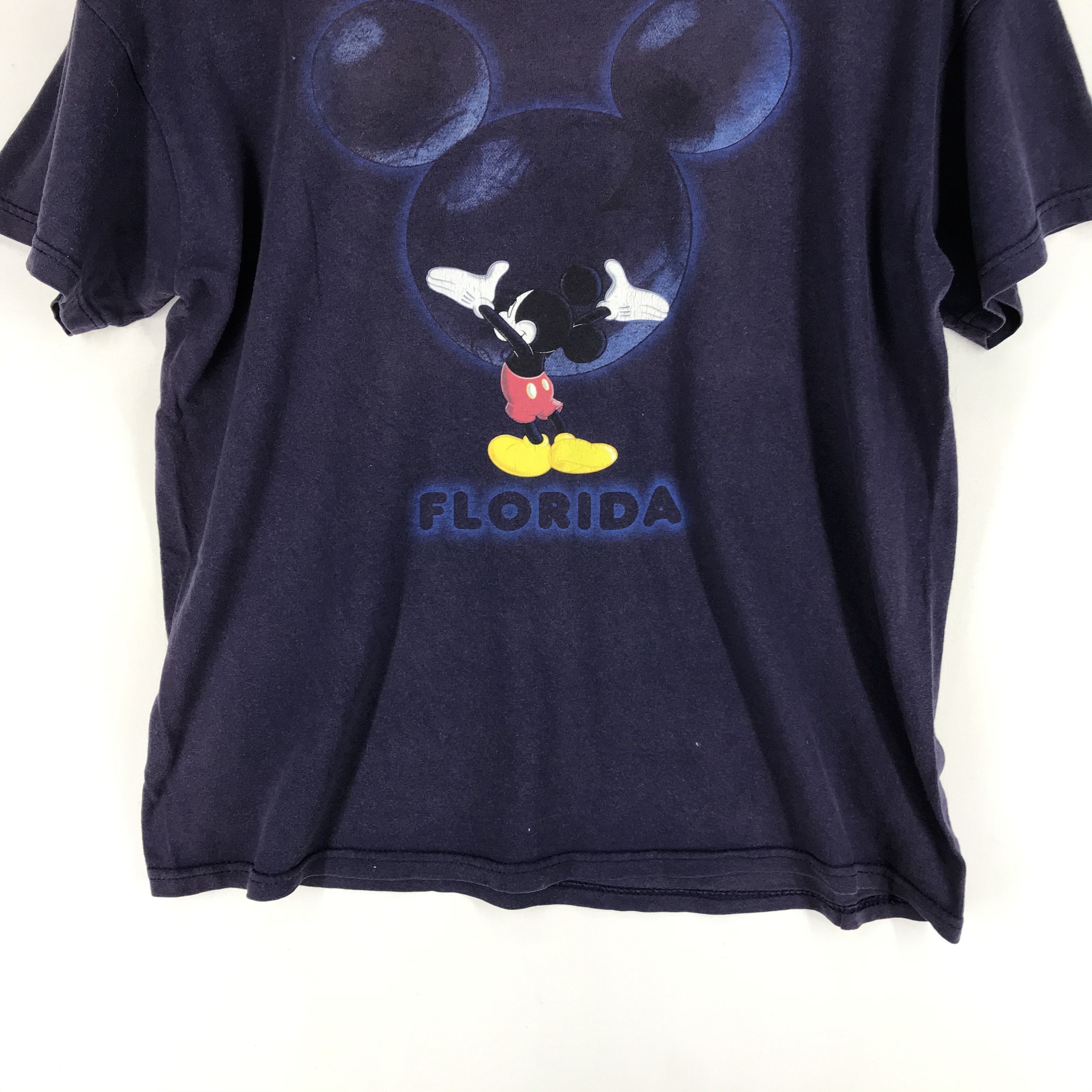 Delta 90s Vintage MICKEY MOUSE Crew Neck T Shirt #2311-80 Size US S / EU 44-46 / 1 - 4 Thumbnail