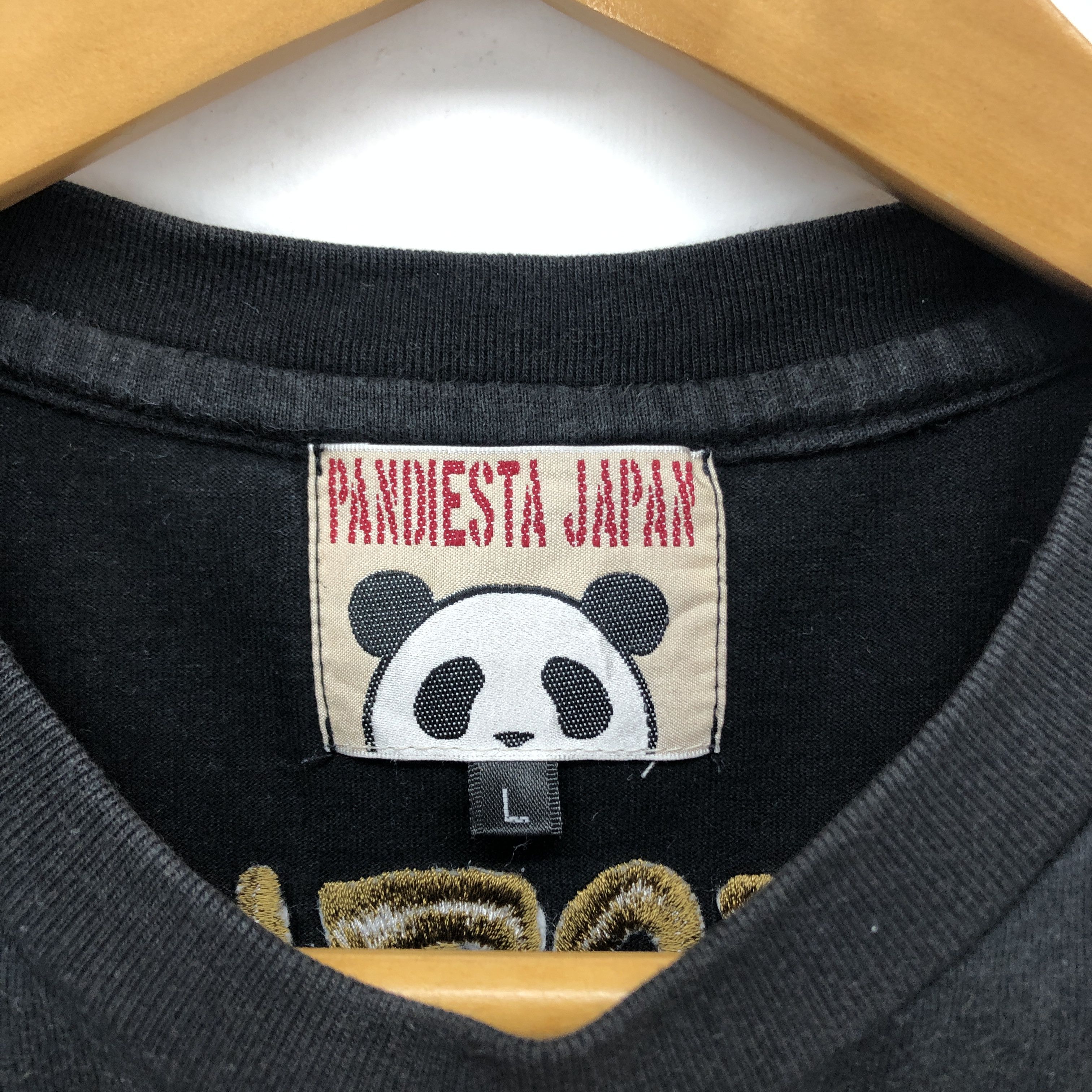 Japanese Brand Rare JAPANESE PANDIESTA Crew Neck T Shirt #1273-44 Size US M / EU 48-50 / 2 - 5 Thumbnail