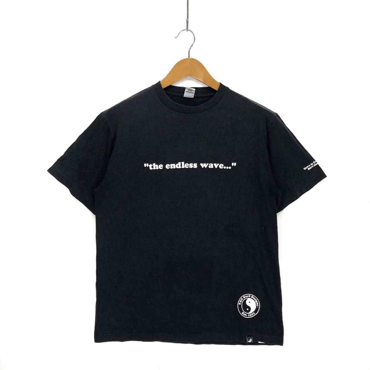 Vintage 90s Vintage T & C SURF Crew Neck T Shirt #1083-37 Size US M / EU 48-50 / 2 - 3 Thumbnail