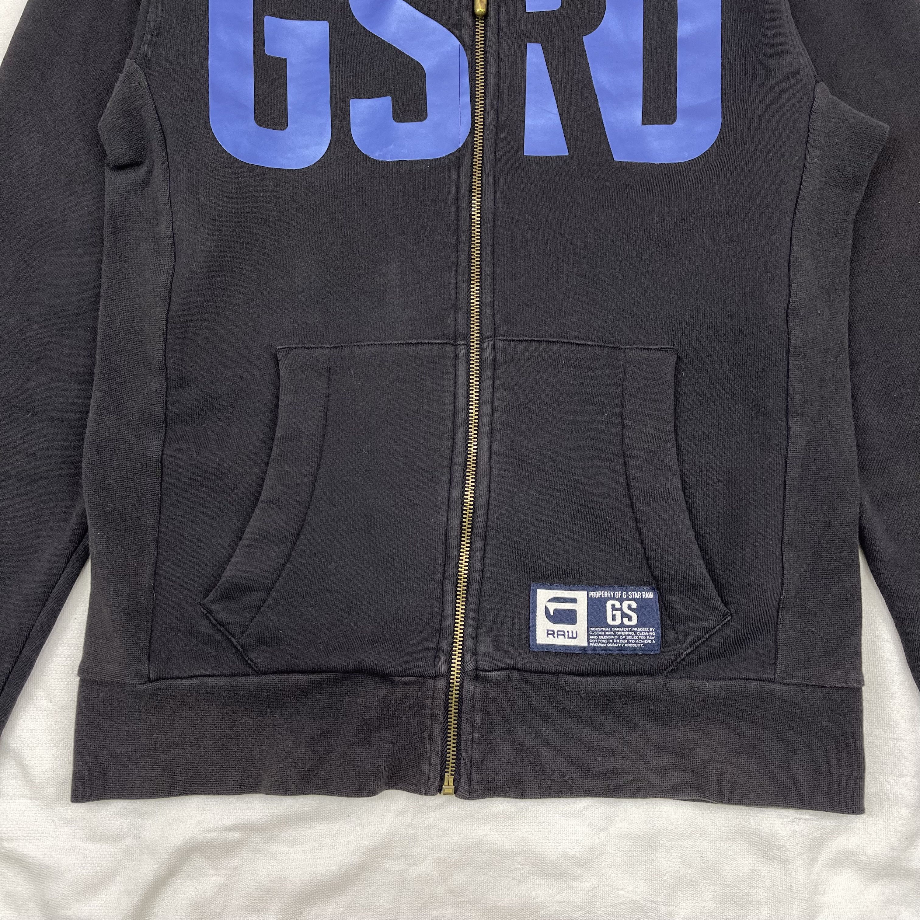 G-Star G STAR RAW DENIM Zipper Hoodie #1153/AO Size US S / EU 44-46 / 1 - 5 Thumbnail