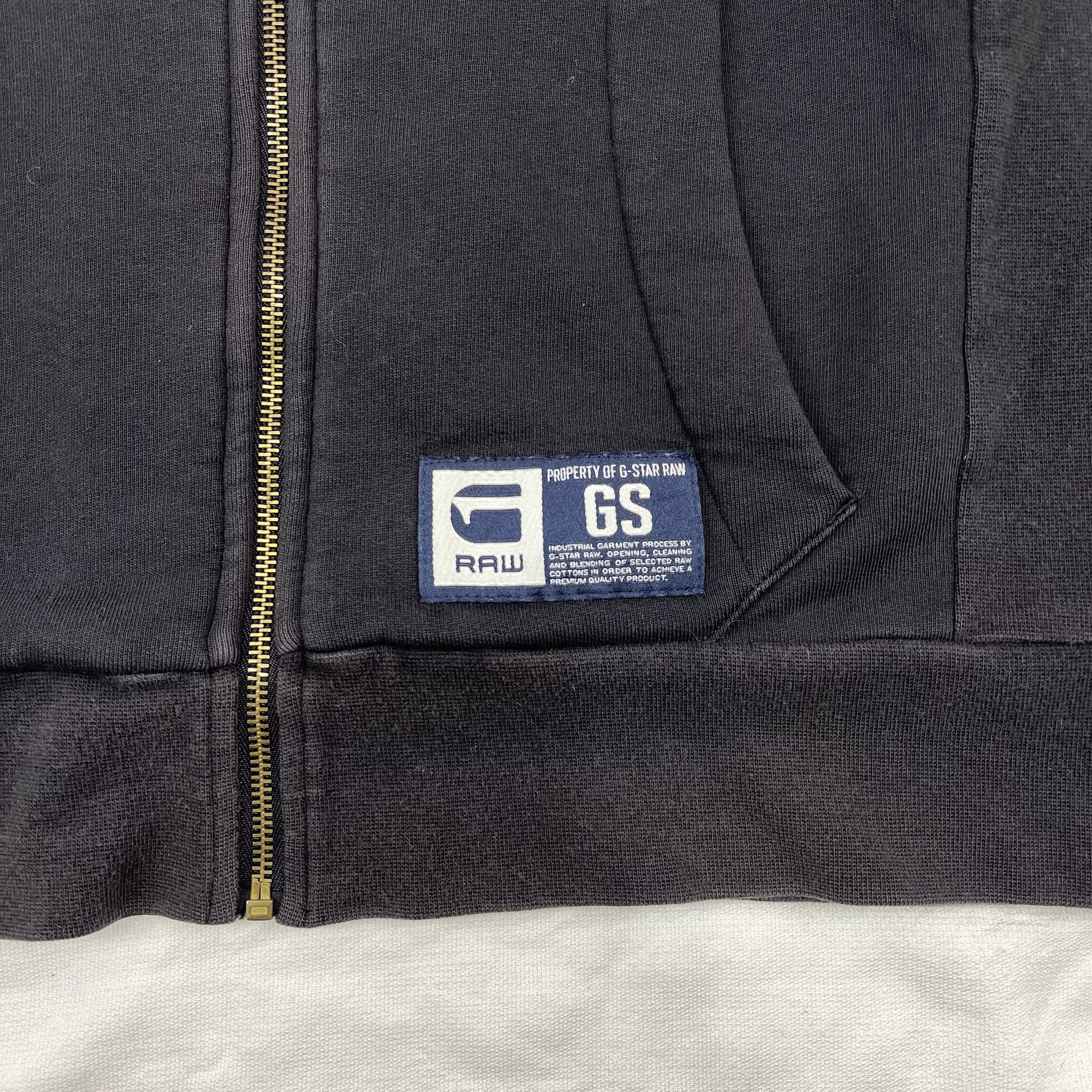 G-Star G STAR RAW DENIM Zipper Hoodie #1153/AO Size US S / EU 44-46 / 1 - 6 Thumbnail