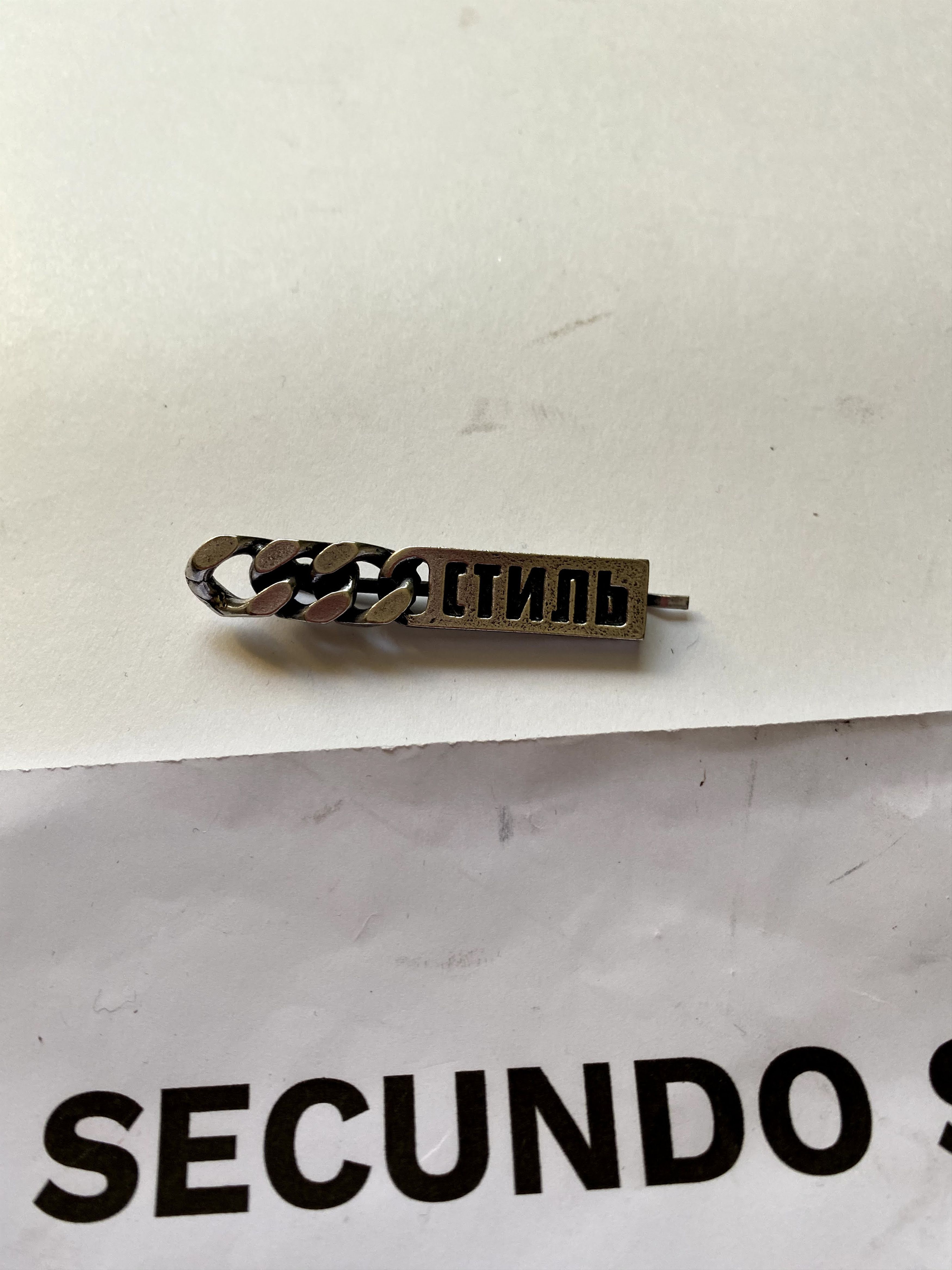 Heron Preston ⚡️QUICK SALE⚡️ Heron Preston Style Clip Pin Size ONE SIZE - 3 Thumbnail