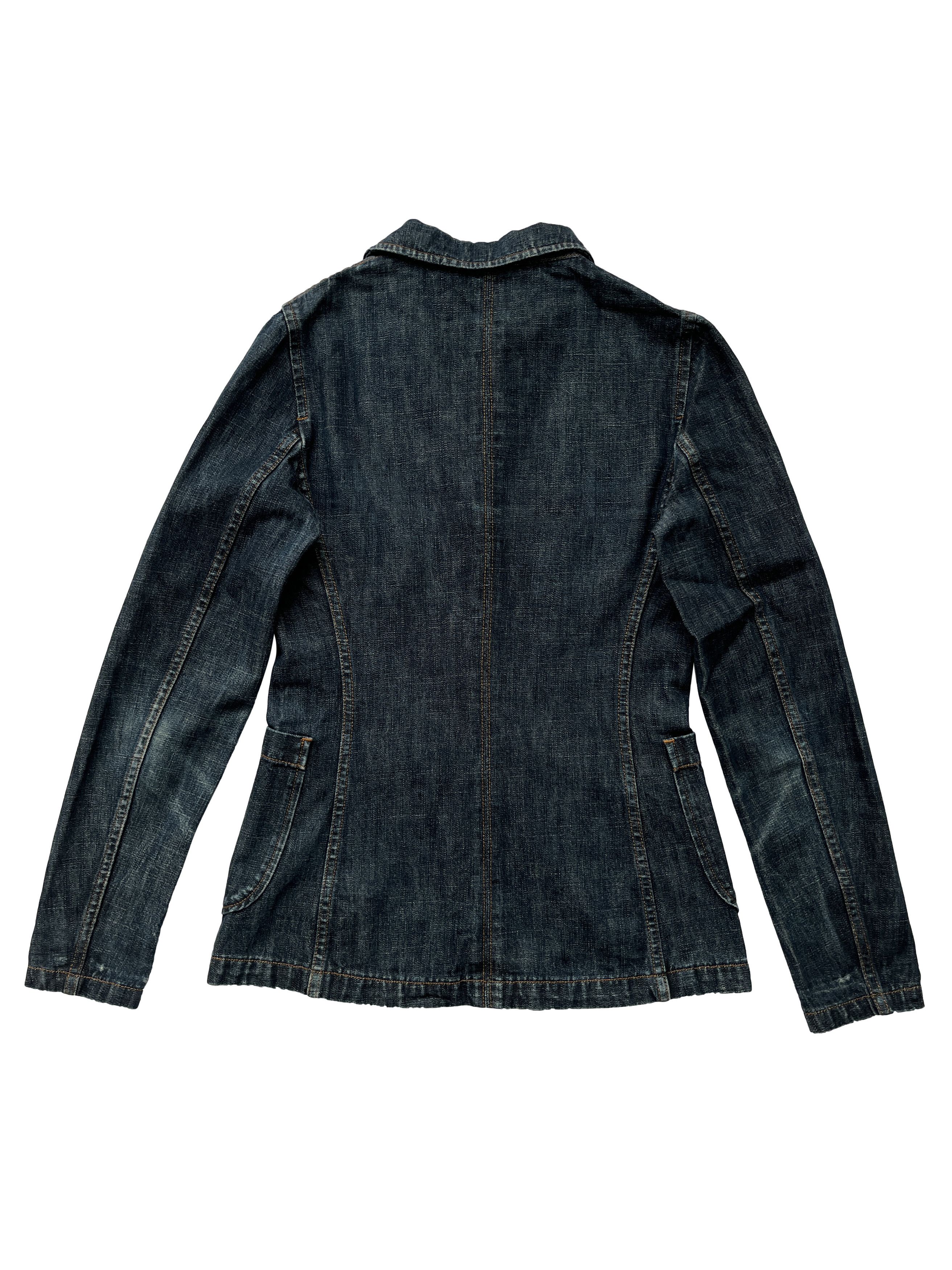 Miu Miu ⚡️QUICK SALE⚡️Miu Miu Blue Denim Jacket Blazer Size S / US 4 / IT 40 - 2 Thumbnail